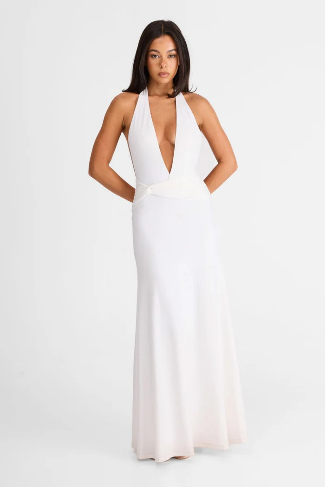 Velvet Aura Maxi Dress