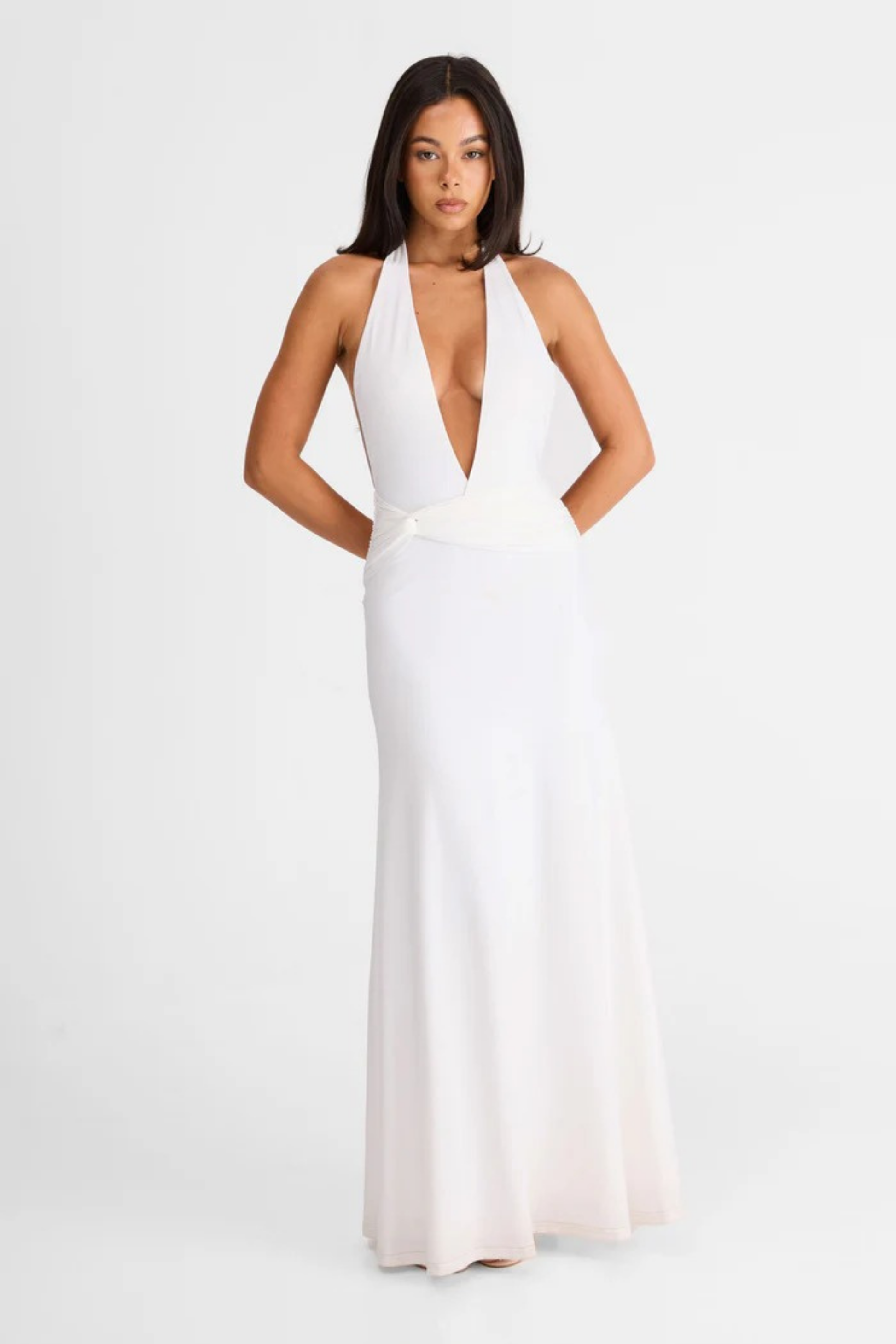 Velvet Aura Maxi Dress