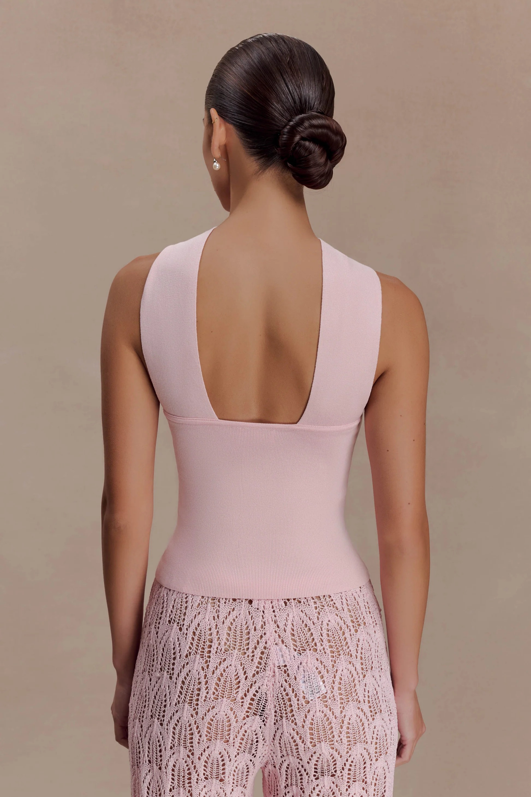 Serene Knot Halter Top