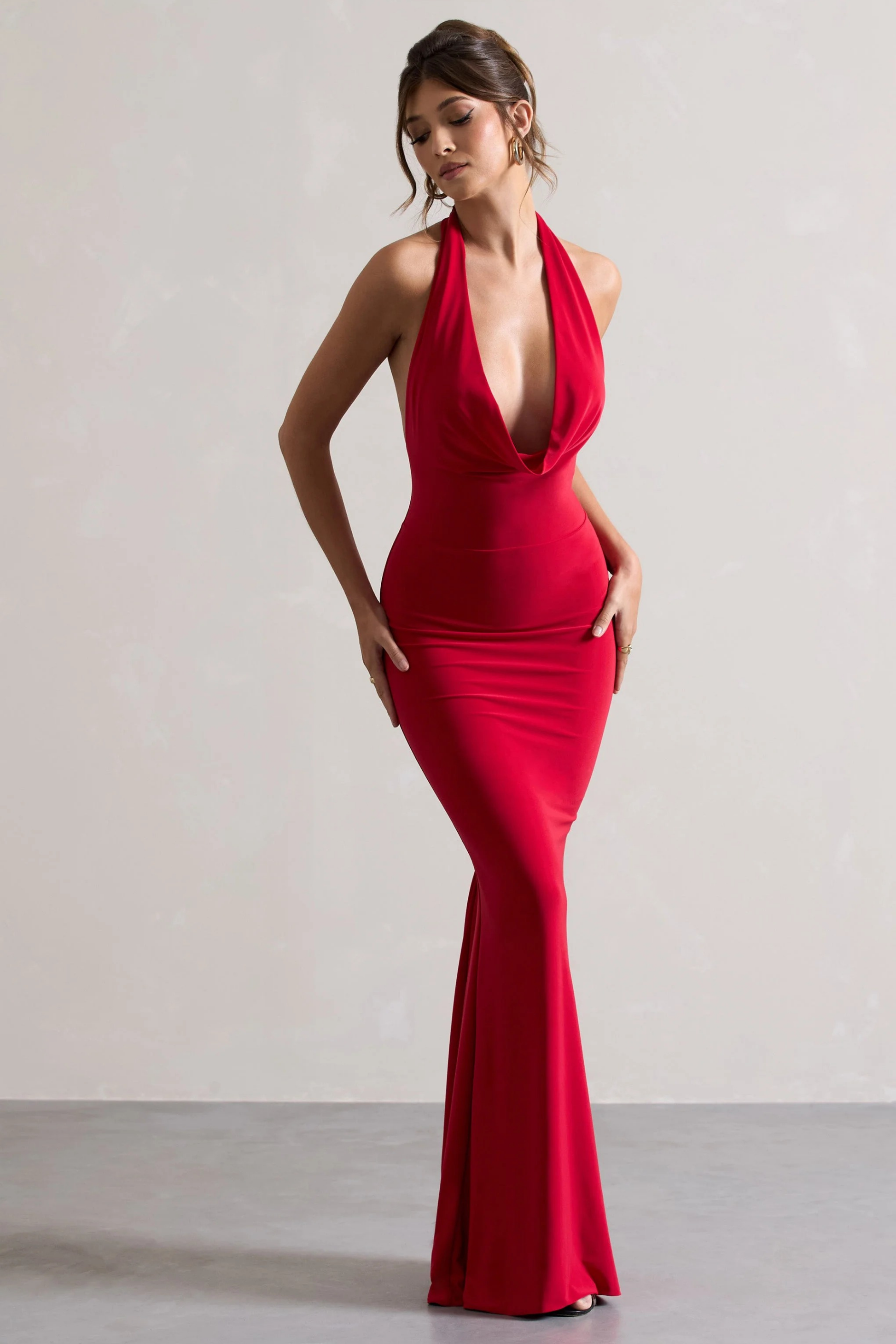 Velvet Seduction Maxi Dress