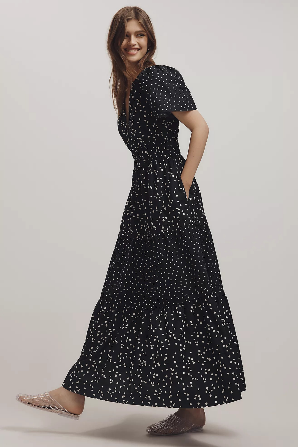 Maxi Dress Floral Print Relaxed Everyday Style
