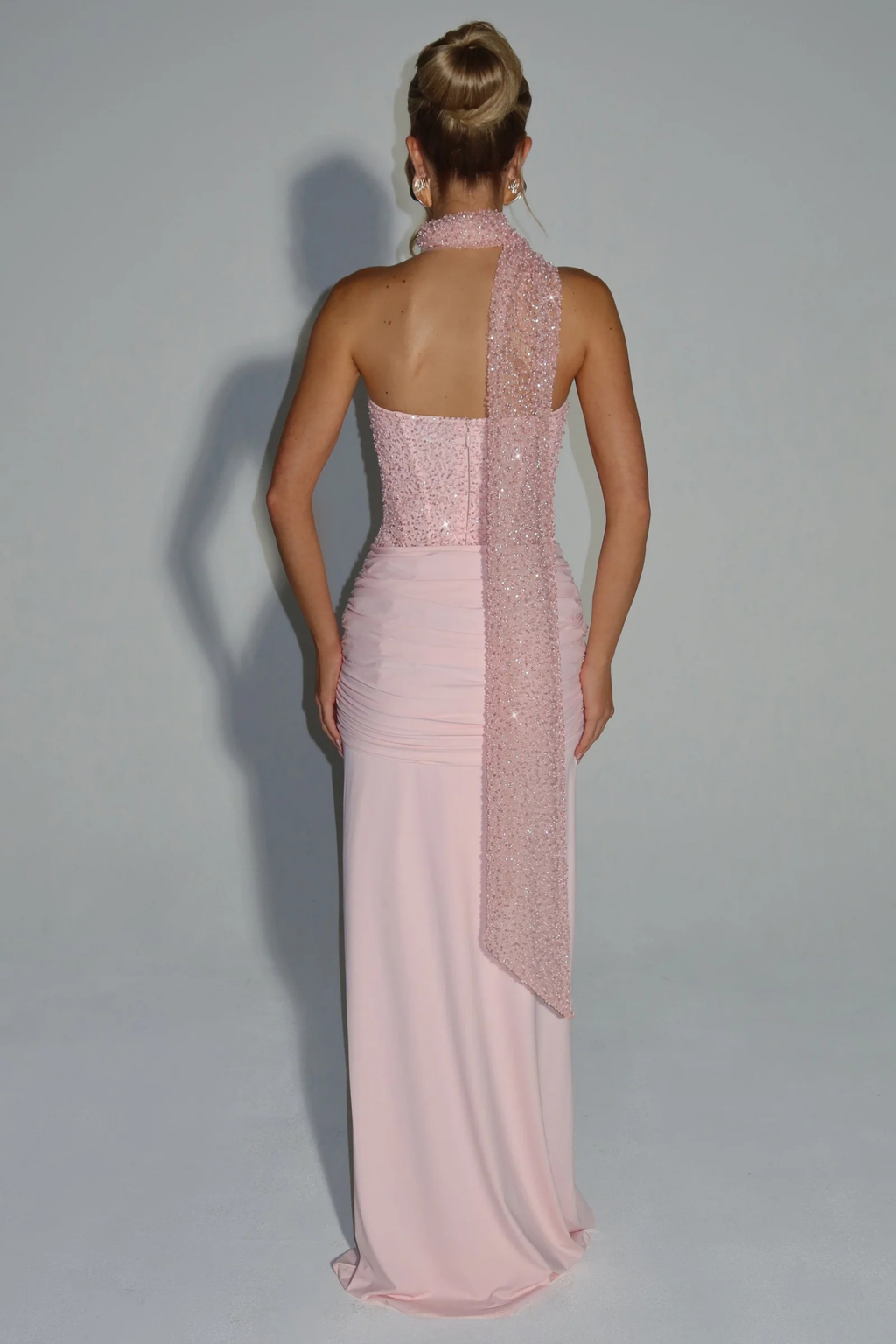 Luna Noir Maxi Dress