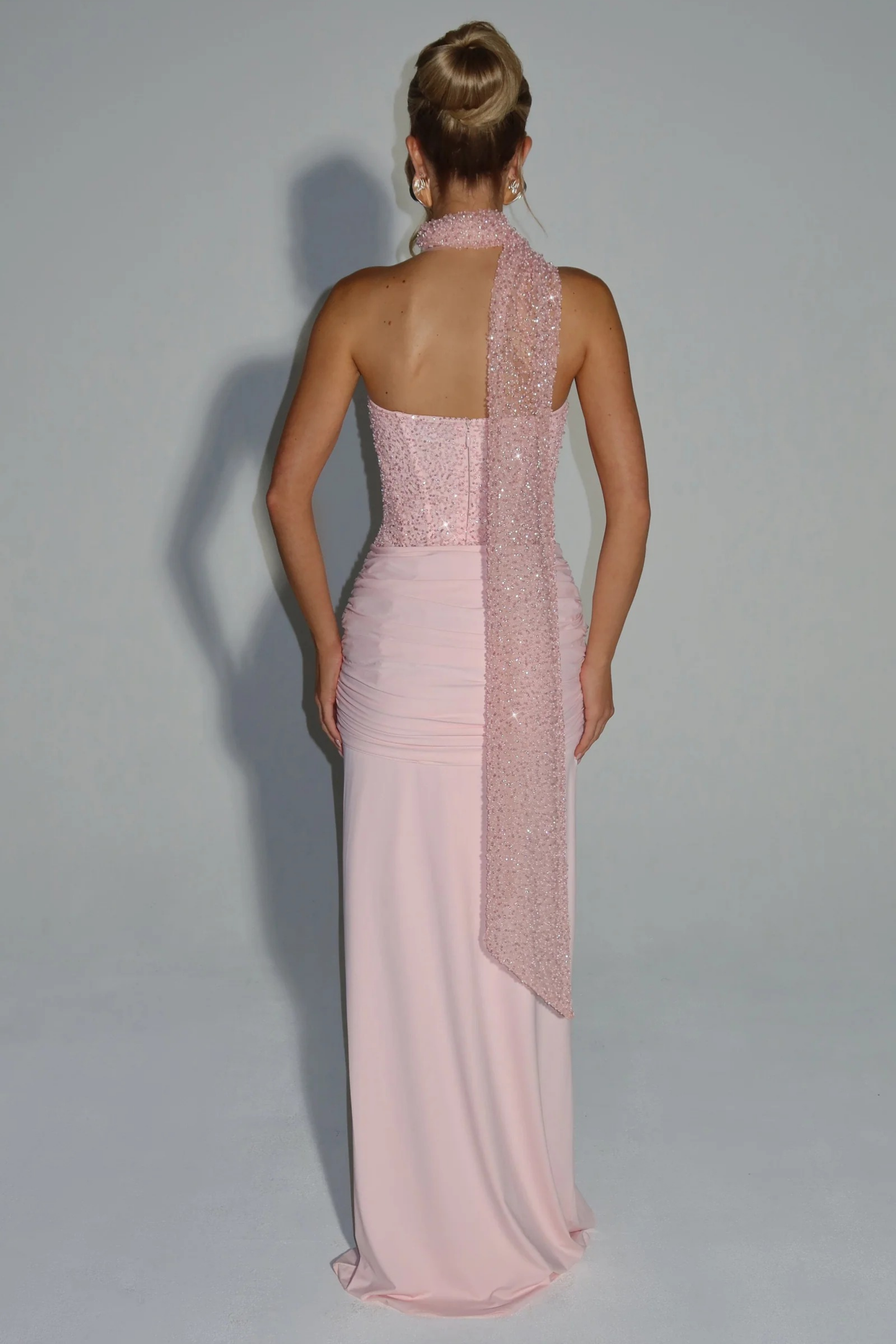 Luna Noir Maxi Dress
