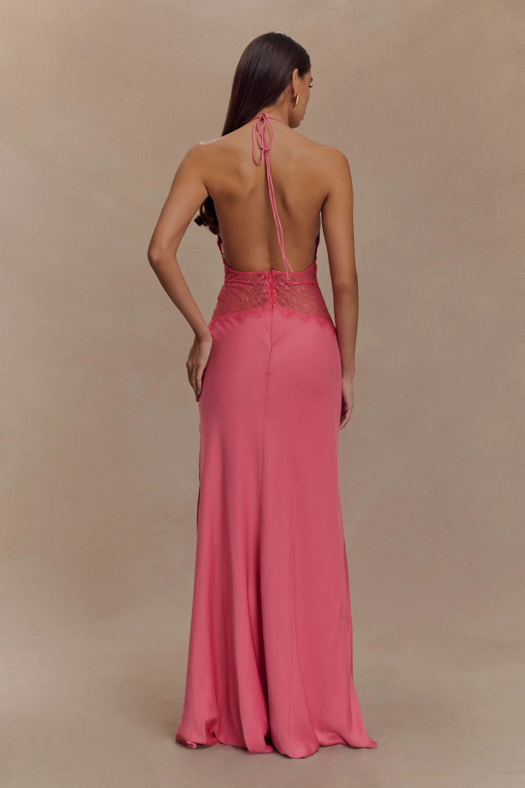 Black Silk Seduction Maxi Dress