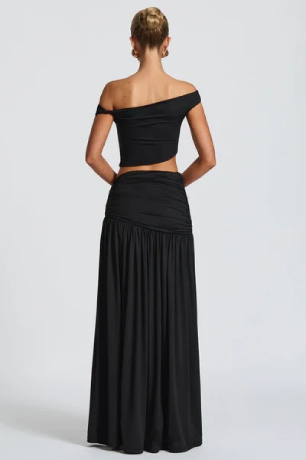 Golden Oasis Slit Skirt