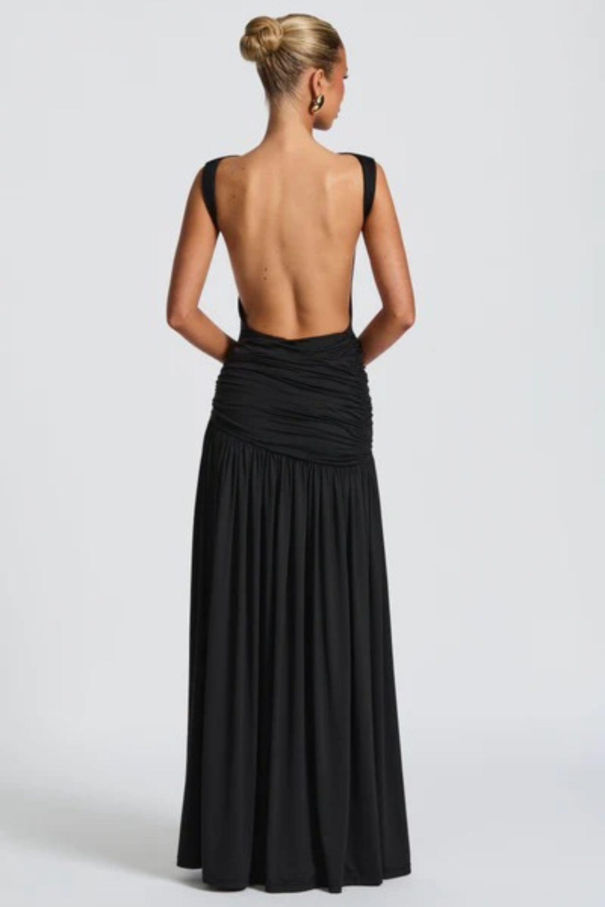 Golden Oasis Slit Skirt