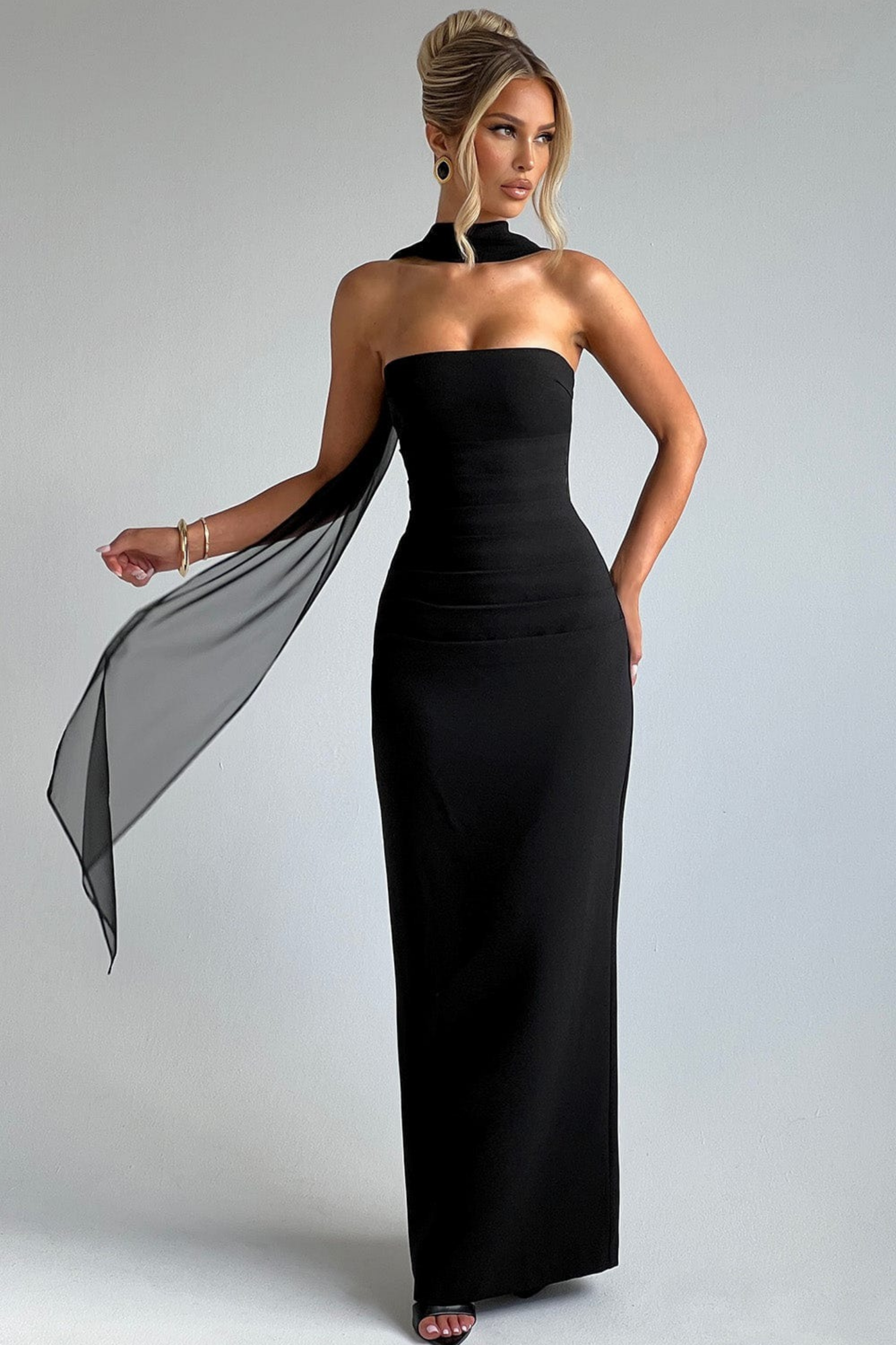 Pure Elegance Maxi Dress