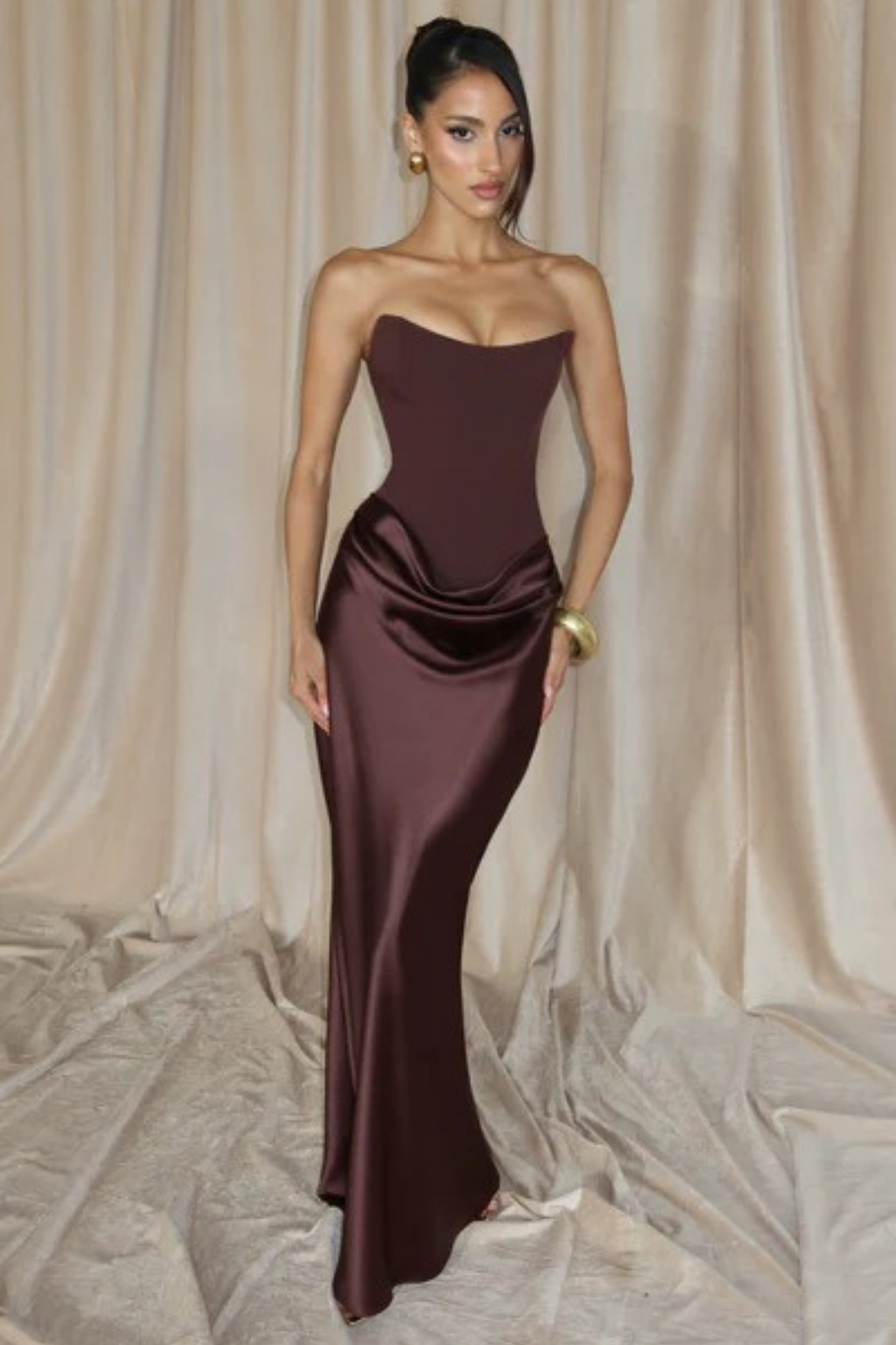 Velour Maxi Dress