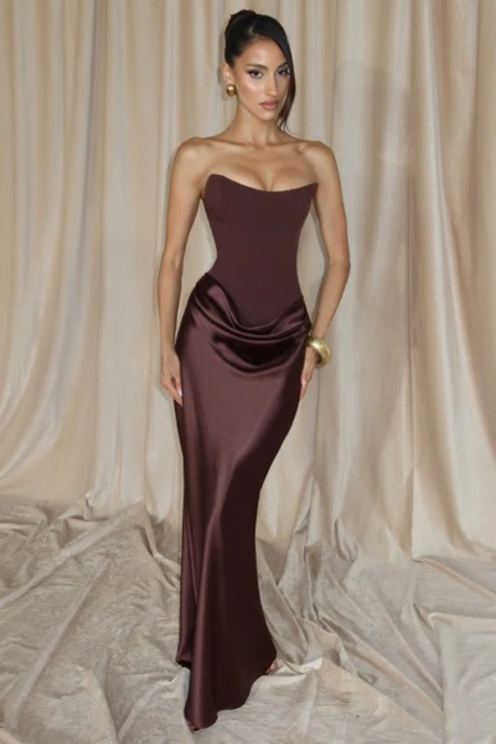 Velour Maxi Dress