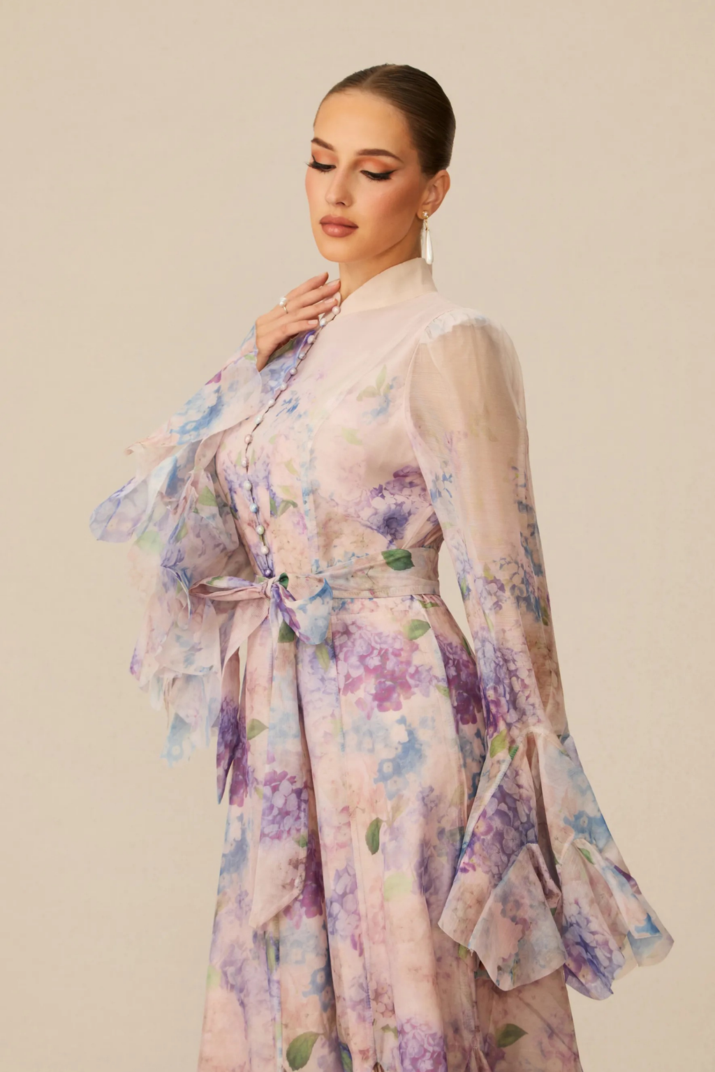 Maison Garden Maxi Dress