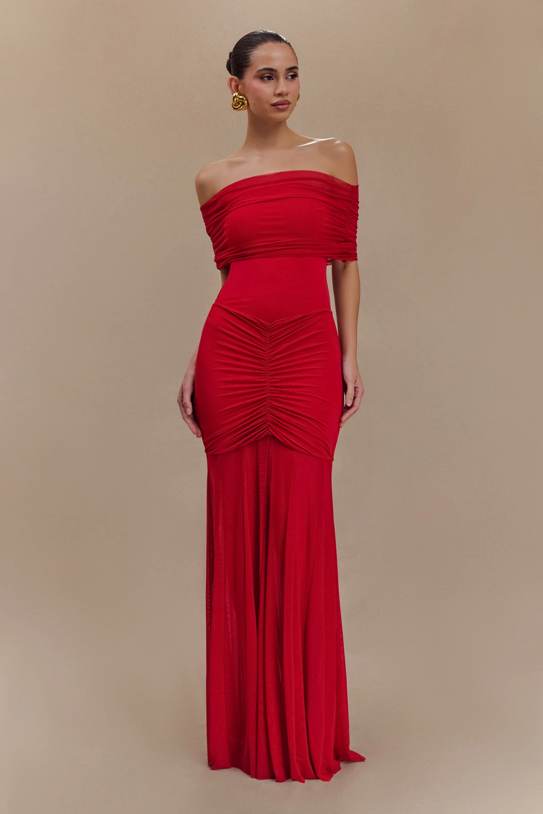 Midnight Illusion Maxi Dress