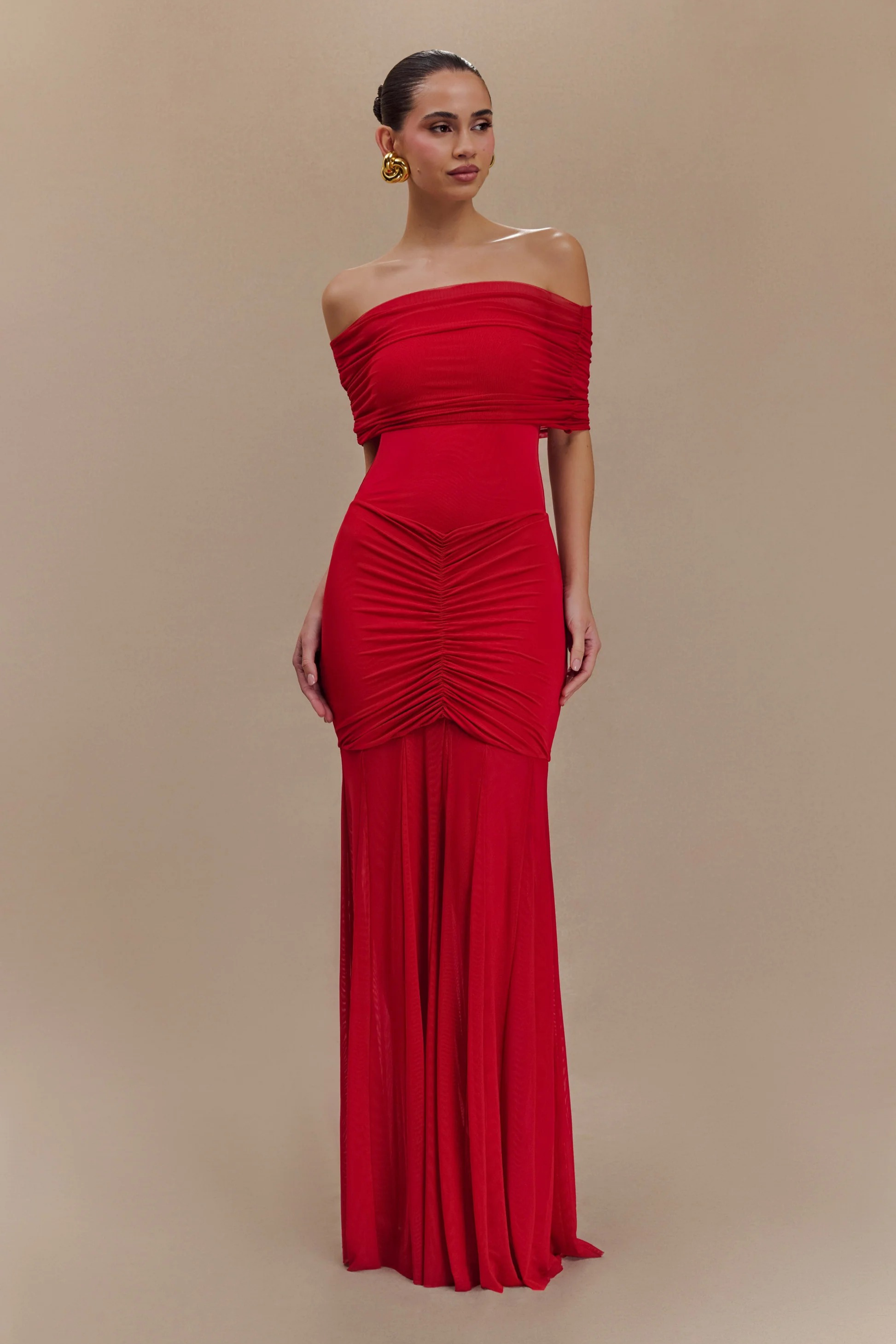 Midnight Illusion Maxi Dress