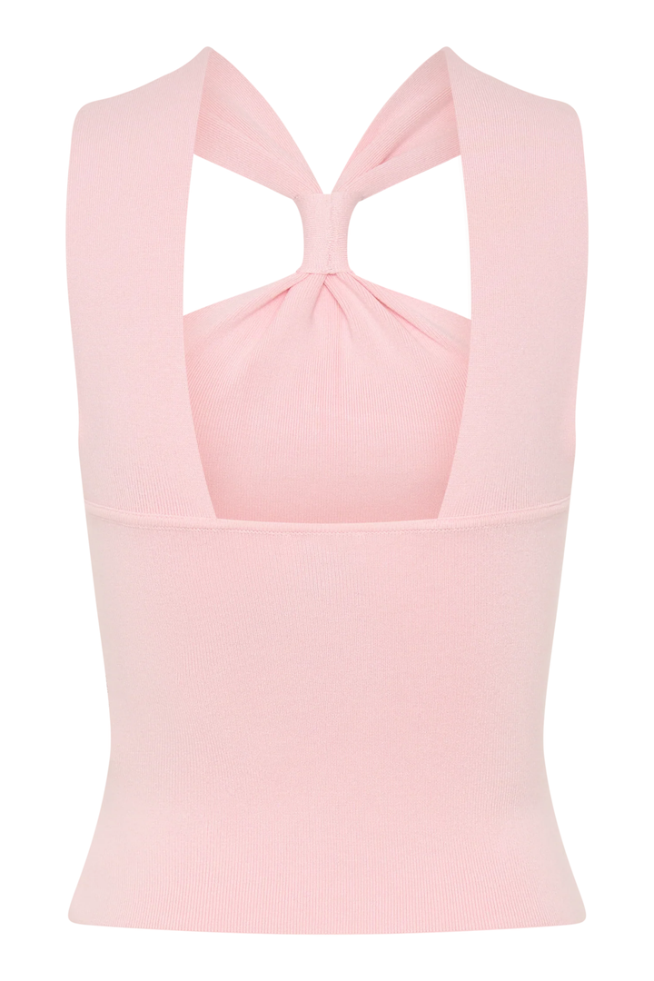 Serene Knot Halter Top