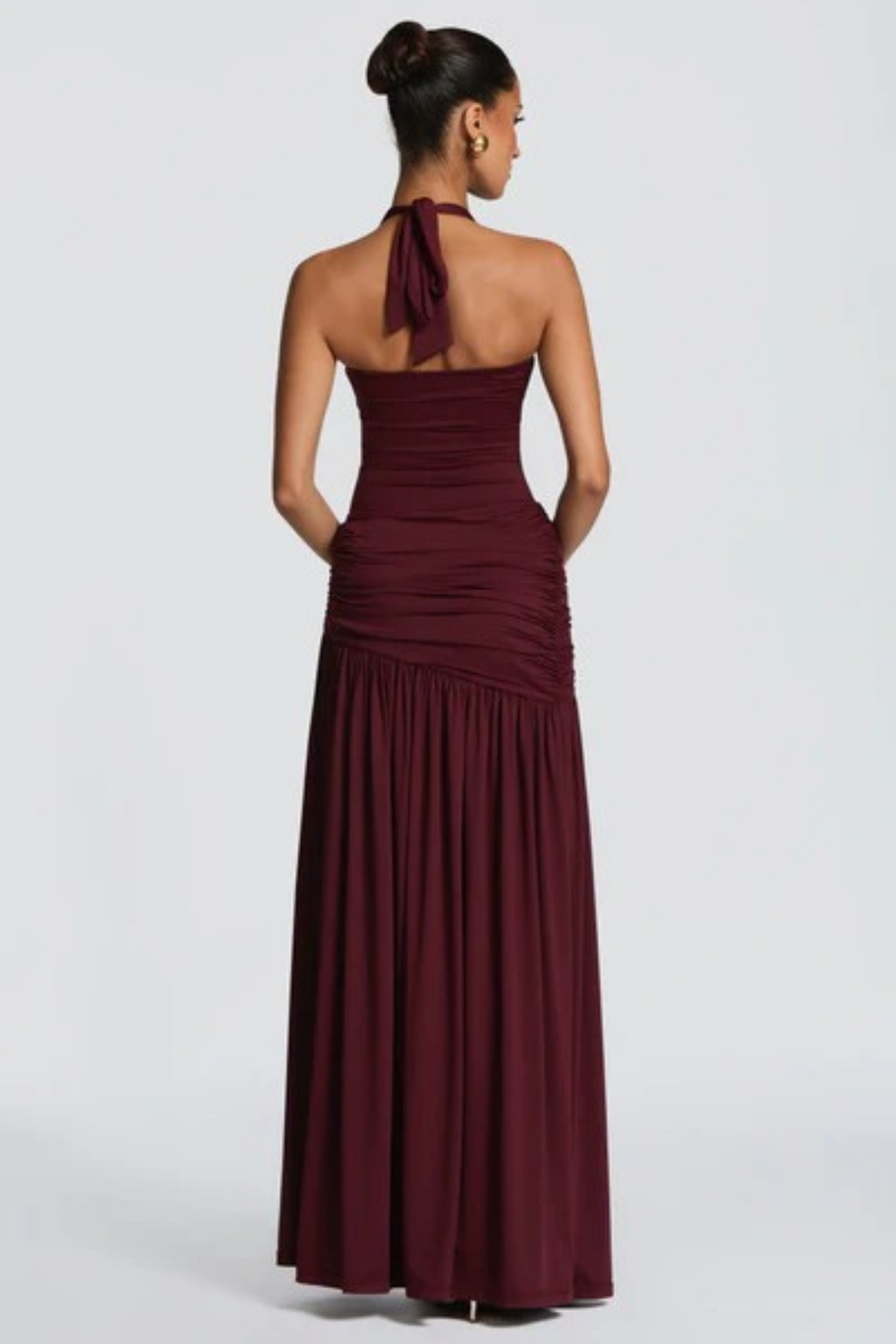 Golden Oasis Slit Skirt