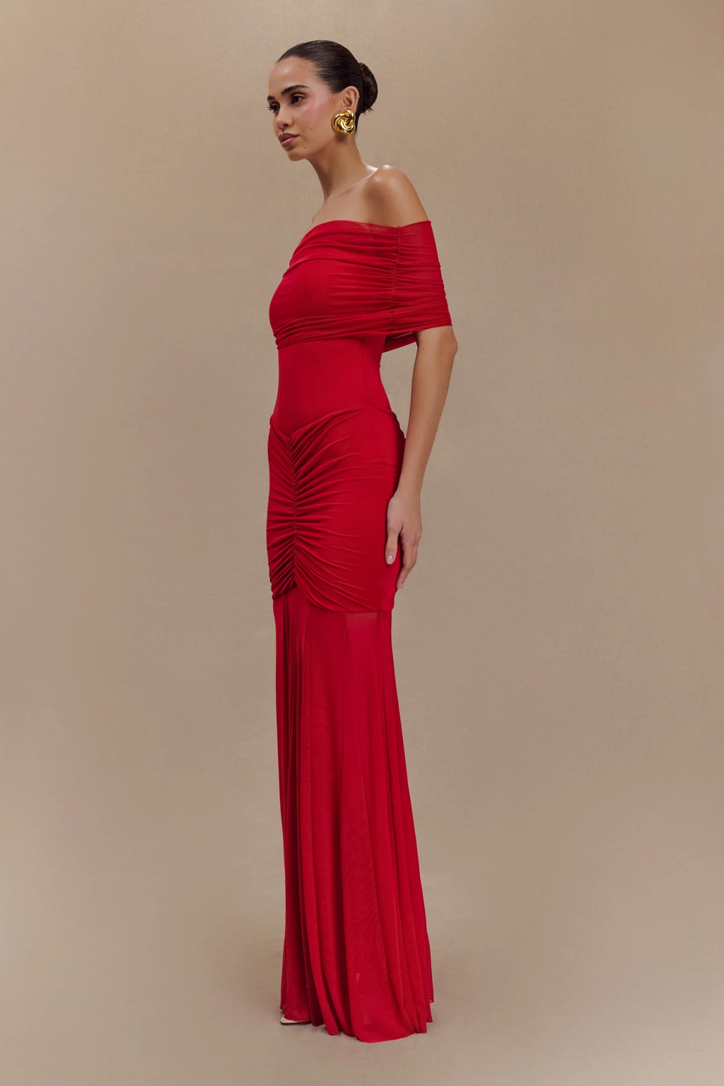 Midnight Illusion Maxi Dress