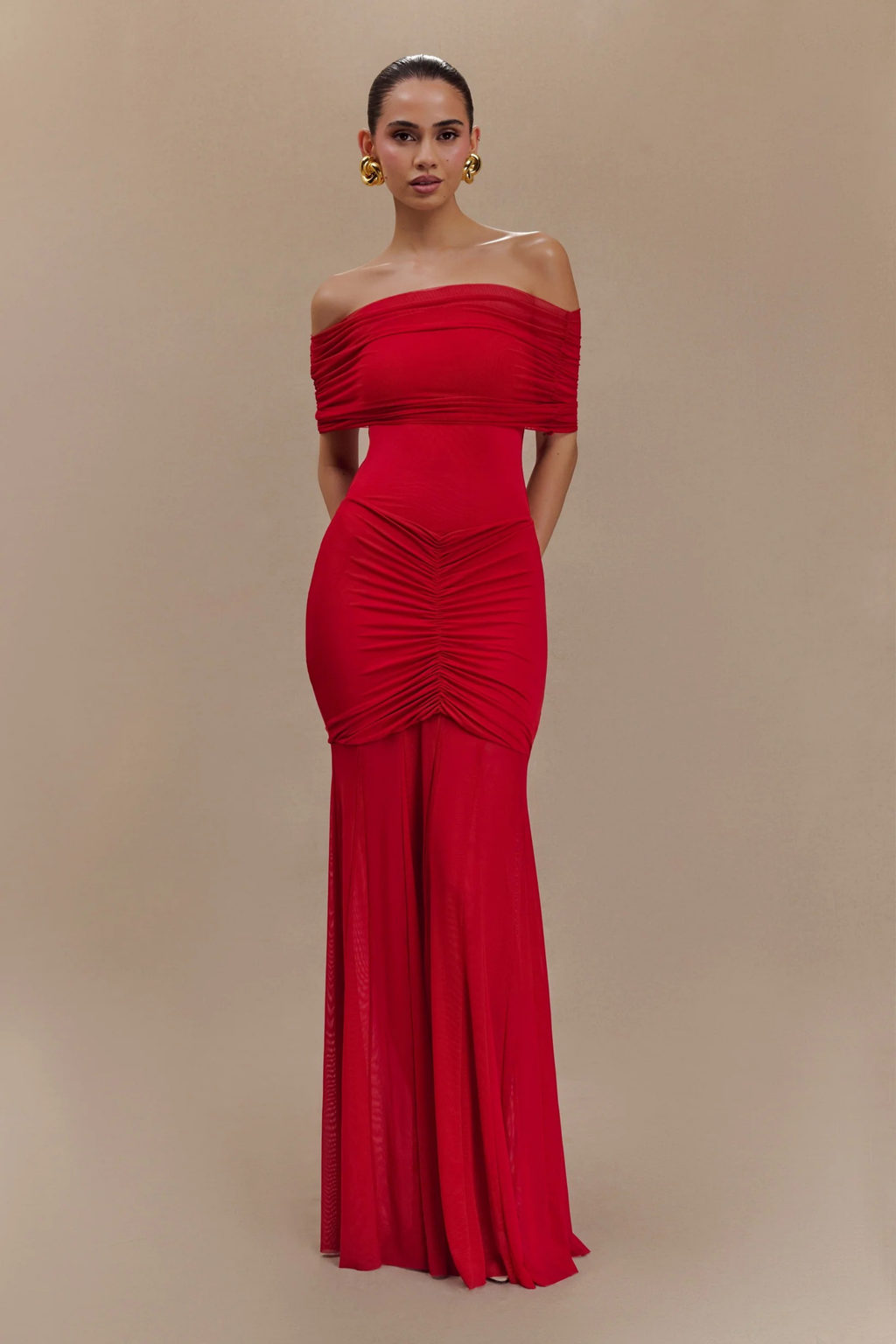 Midnight Illusion Maxi Dress