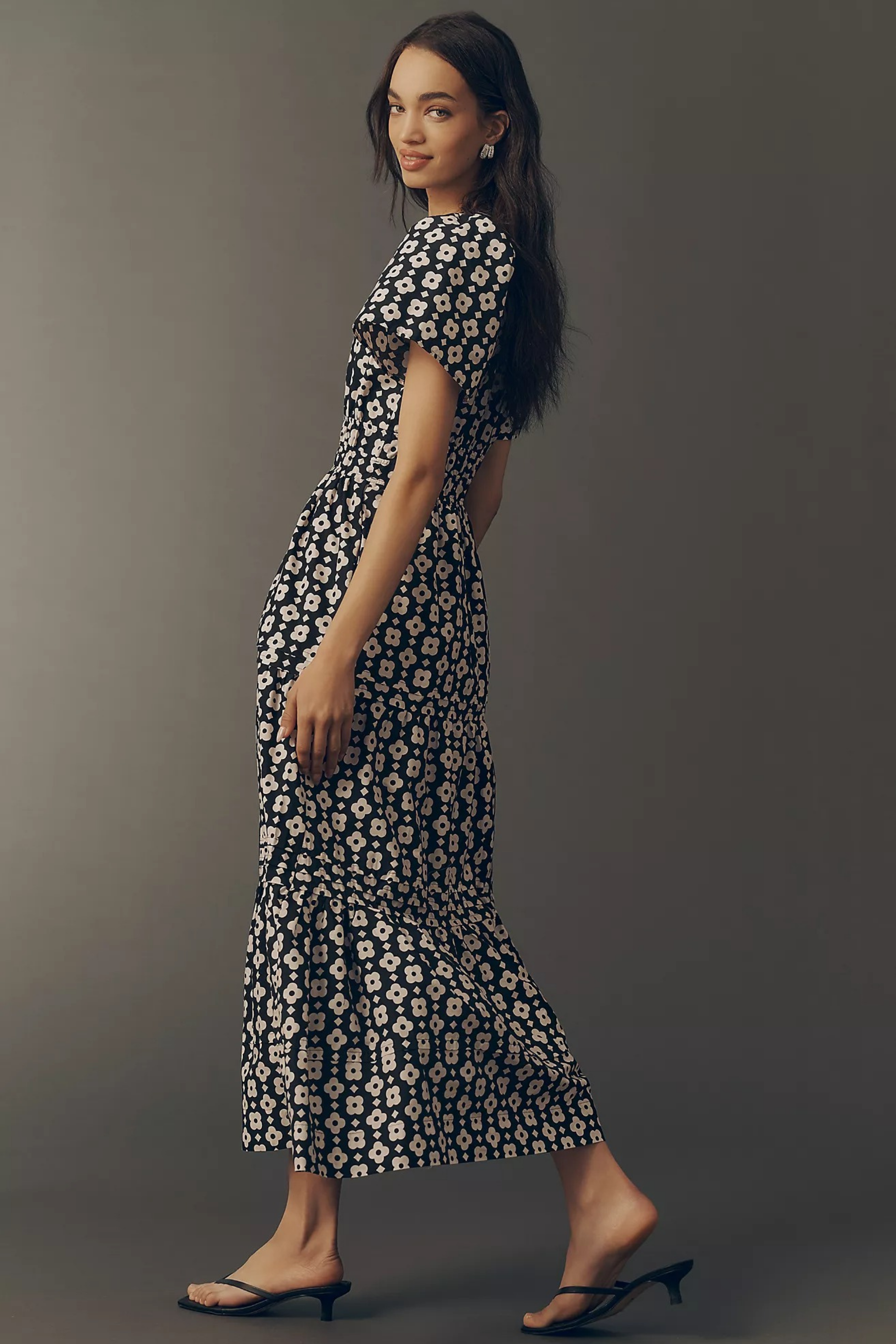 Maxi Dress Floral Print Relaxed Everyday Style