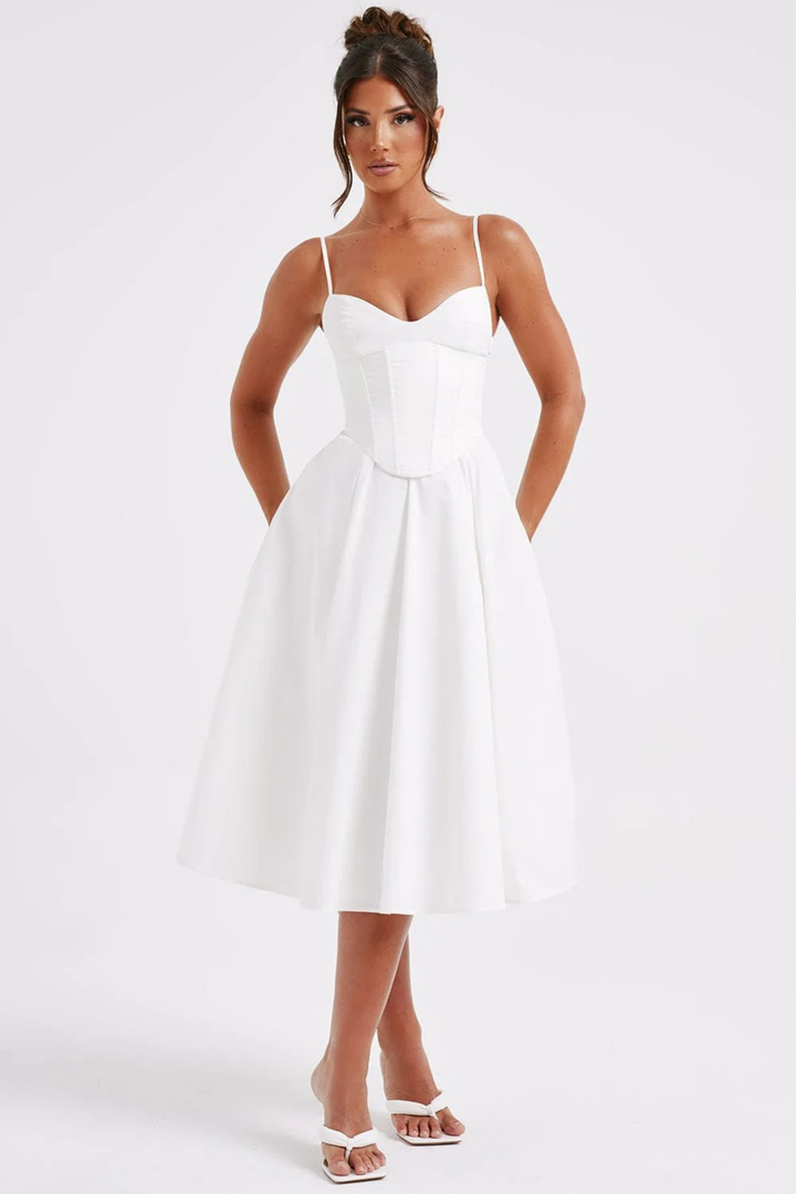 Belle Aura Midi Dress
