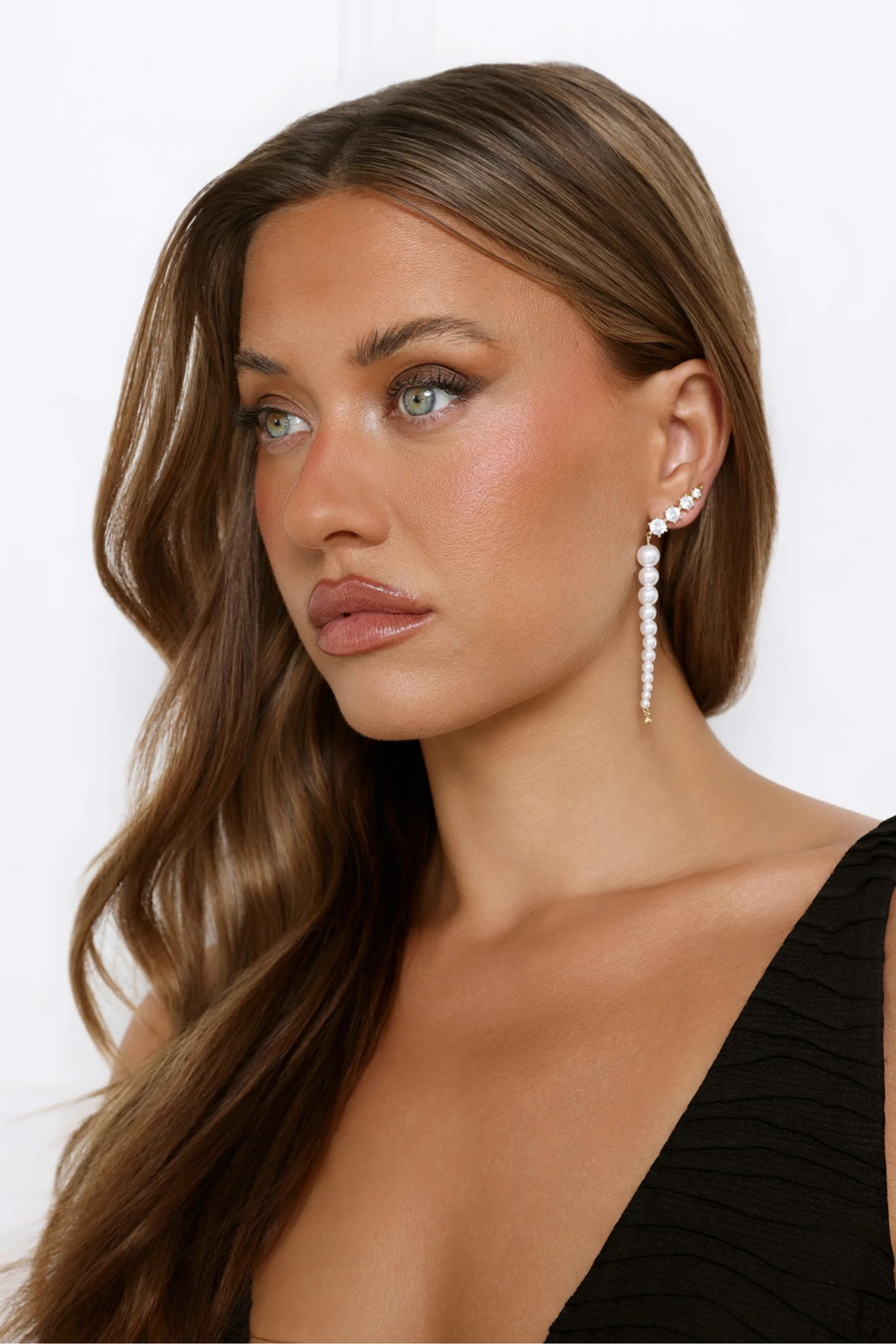 Pearl Cascade Earrings