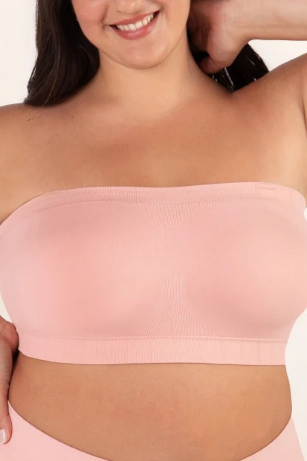 Strapless Bandeau Bra Seamless Wireless Comfort