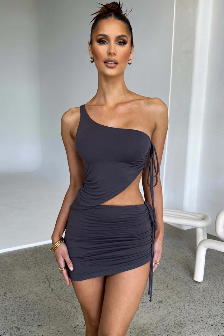 After Dark Ruched Skirt