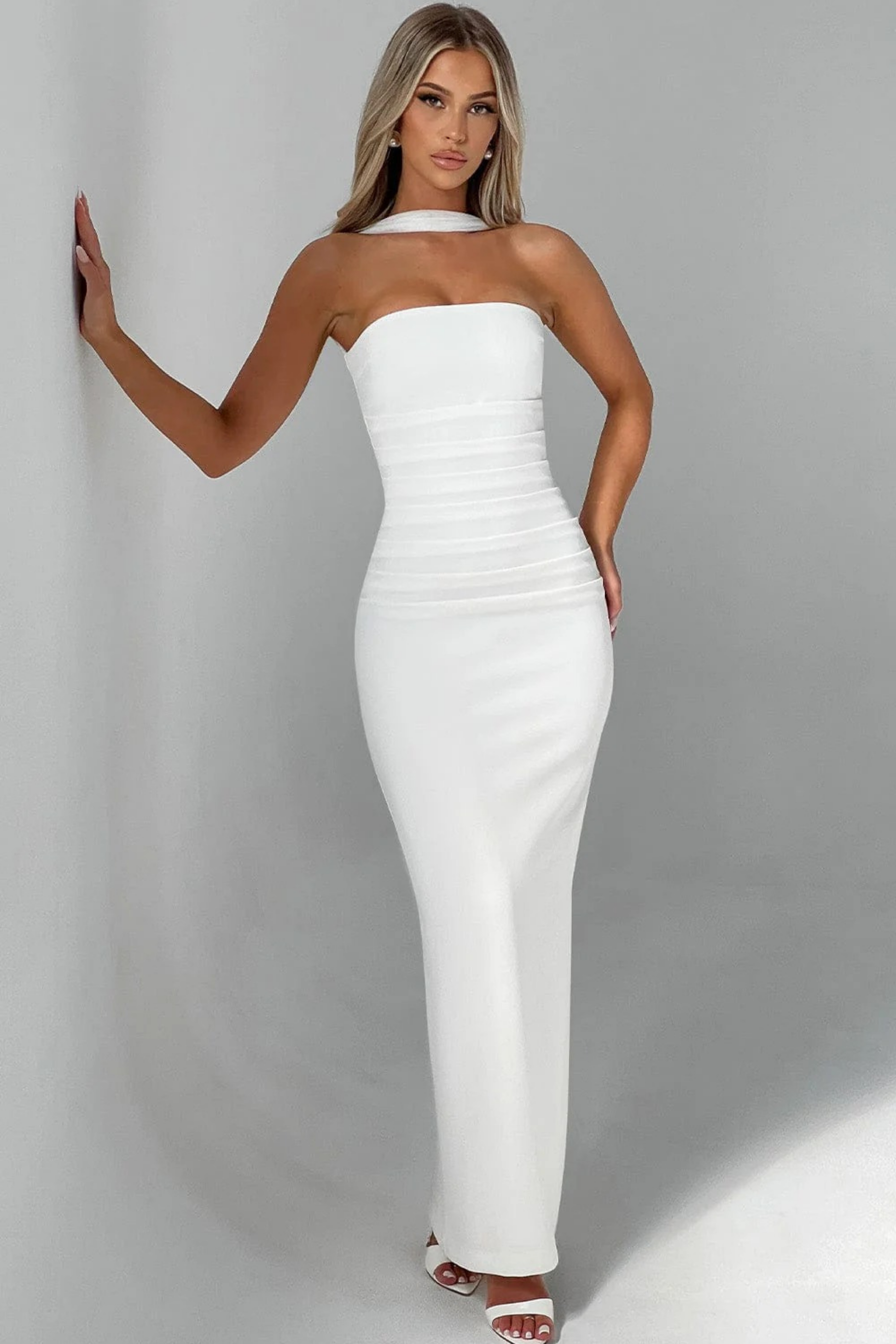 Pure Elegance Maxi Dress