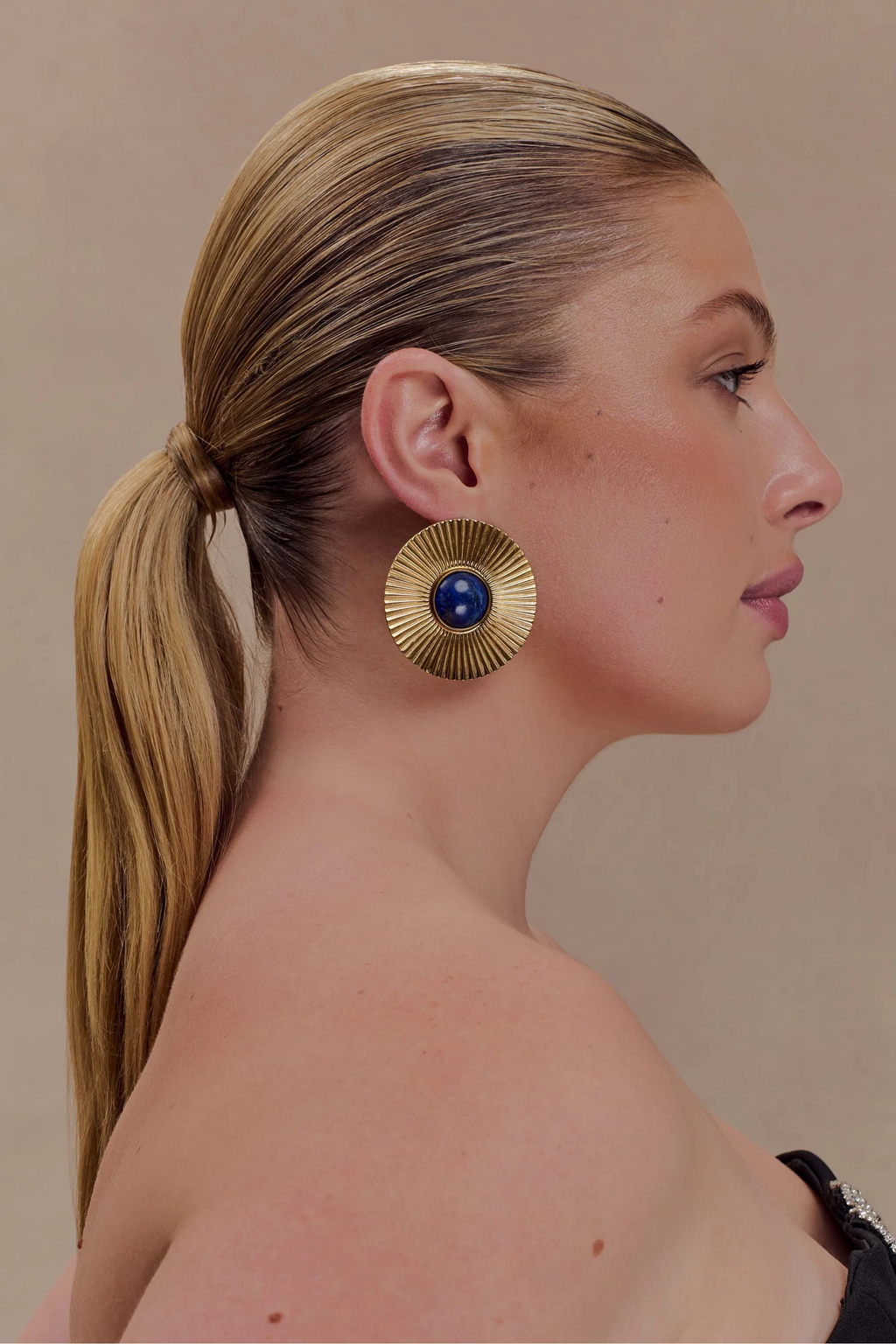 Solara Medallion Earrings