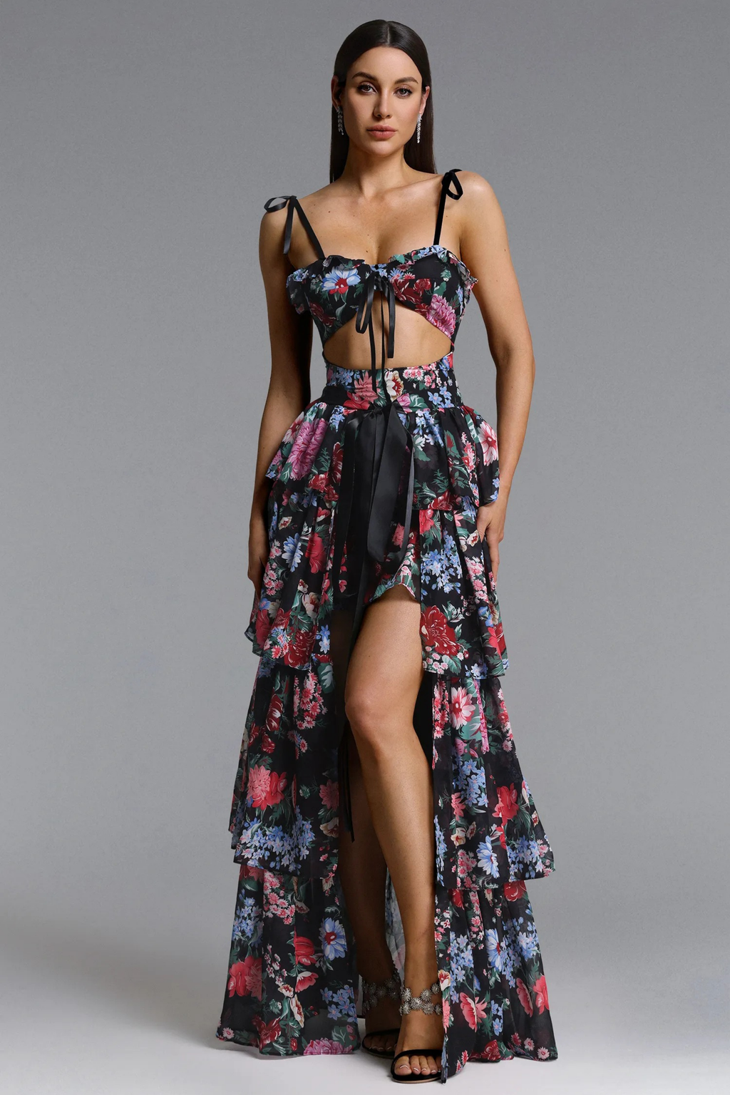 Floral Allure Maxi Dress