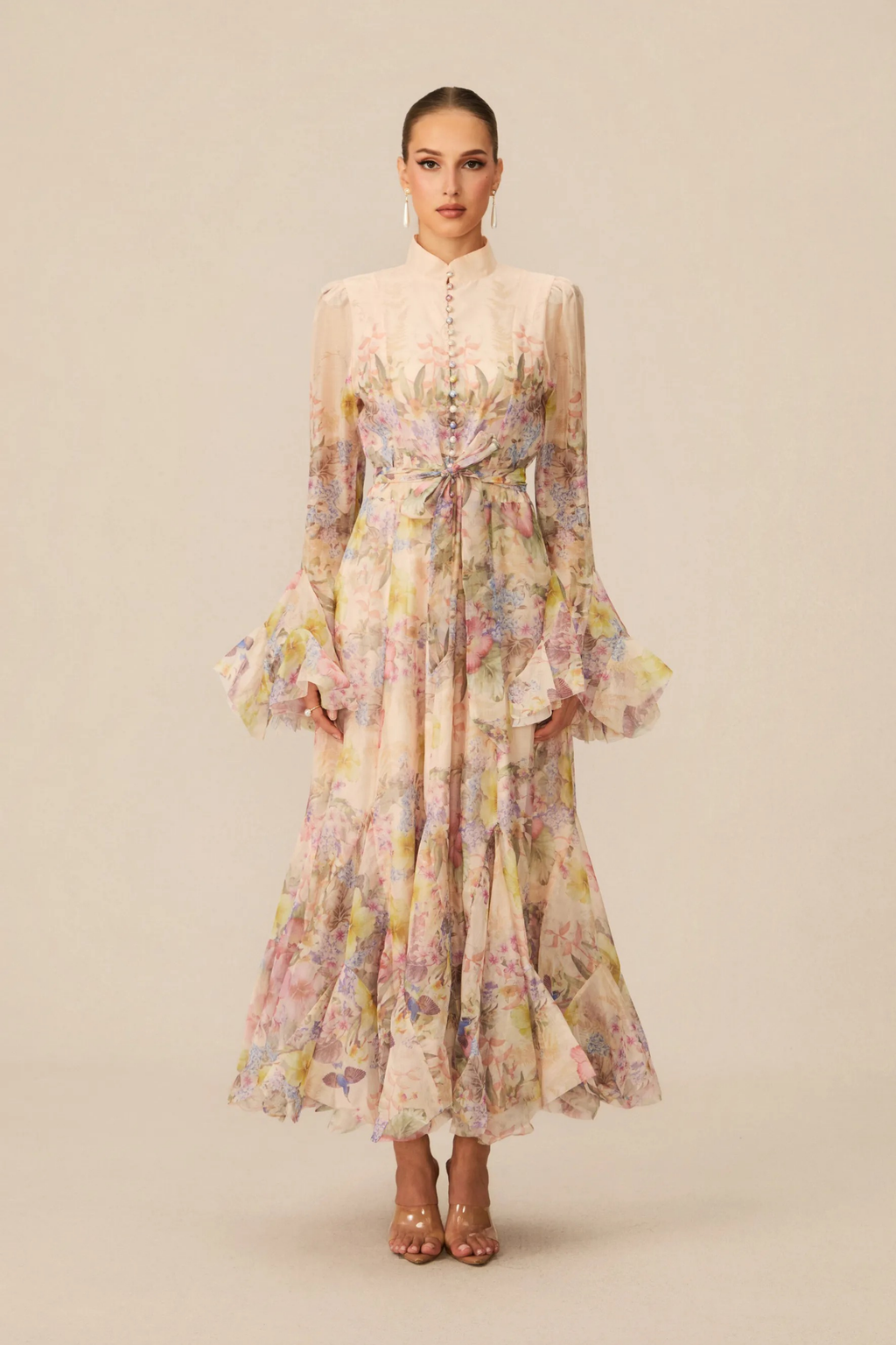 Maison Garden Maxi Dress