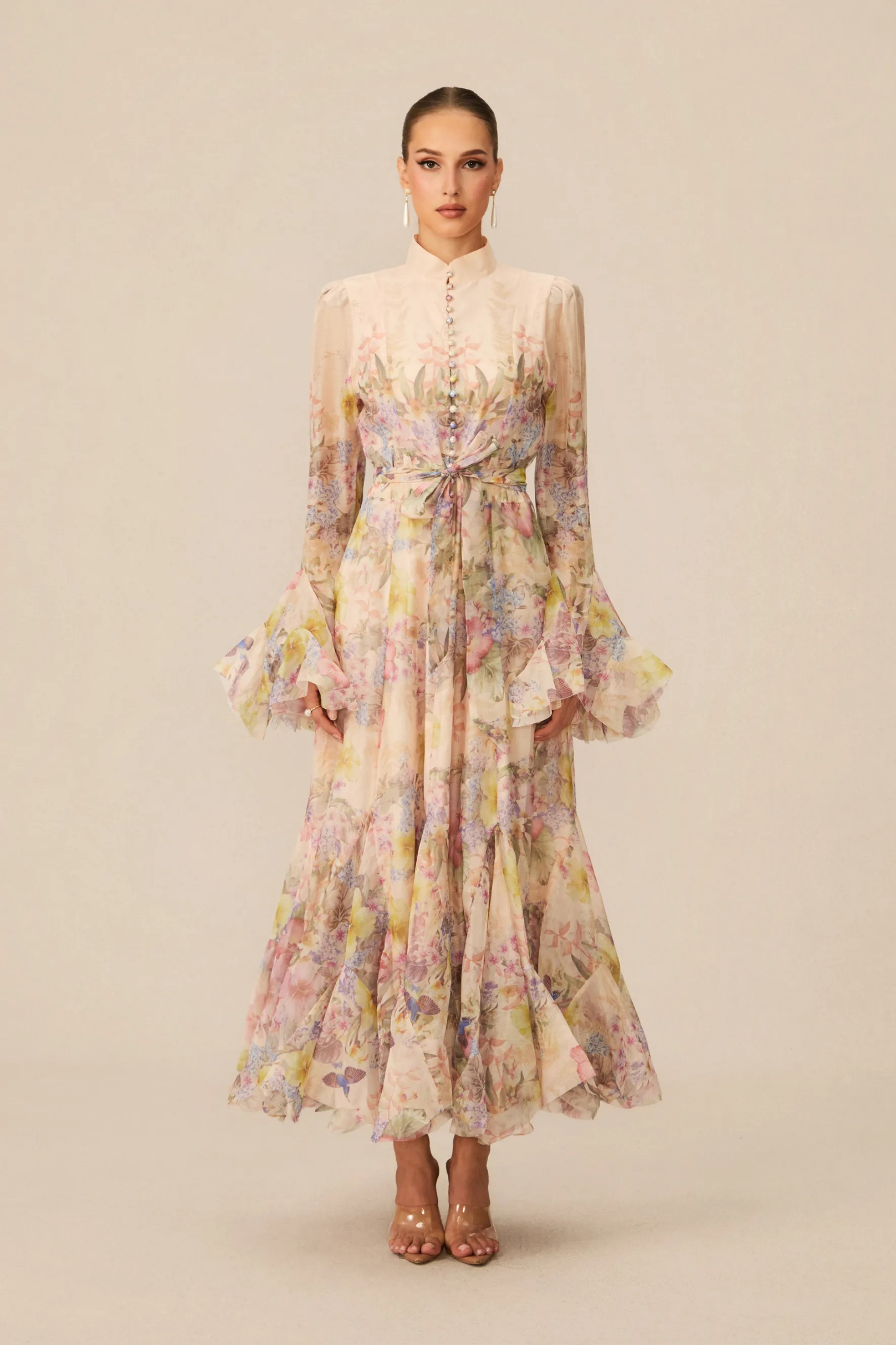 Maison Garden Maxi Dress