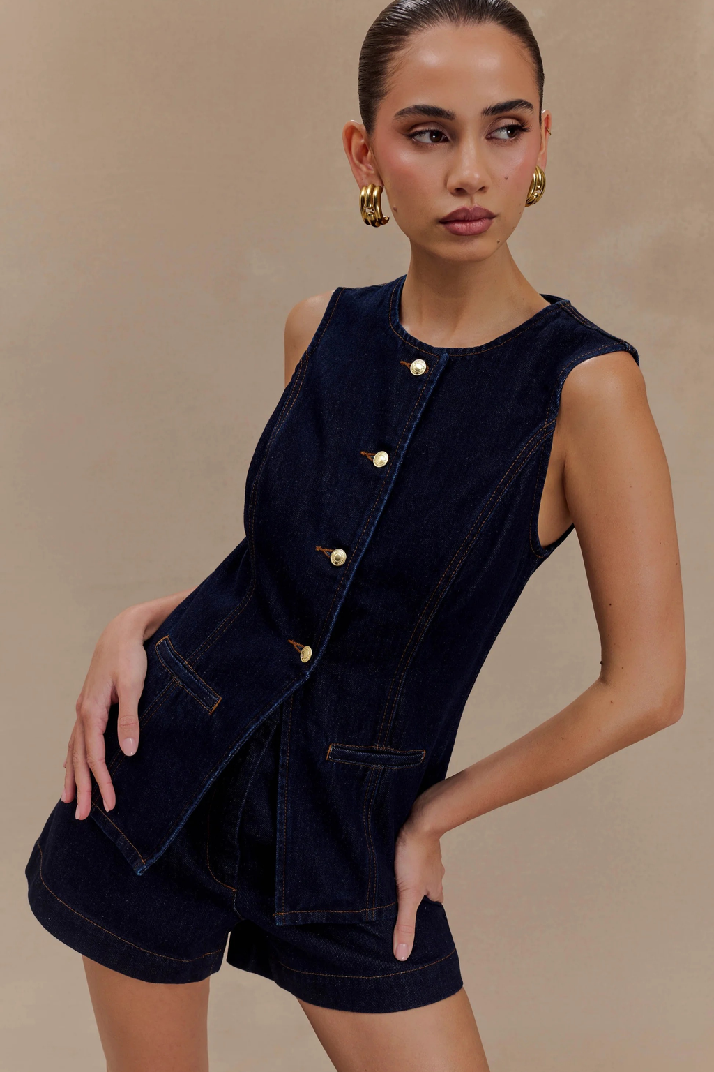 Denim Elegance Set