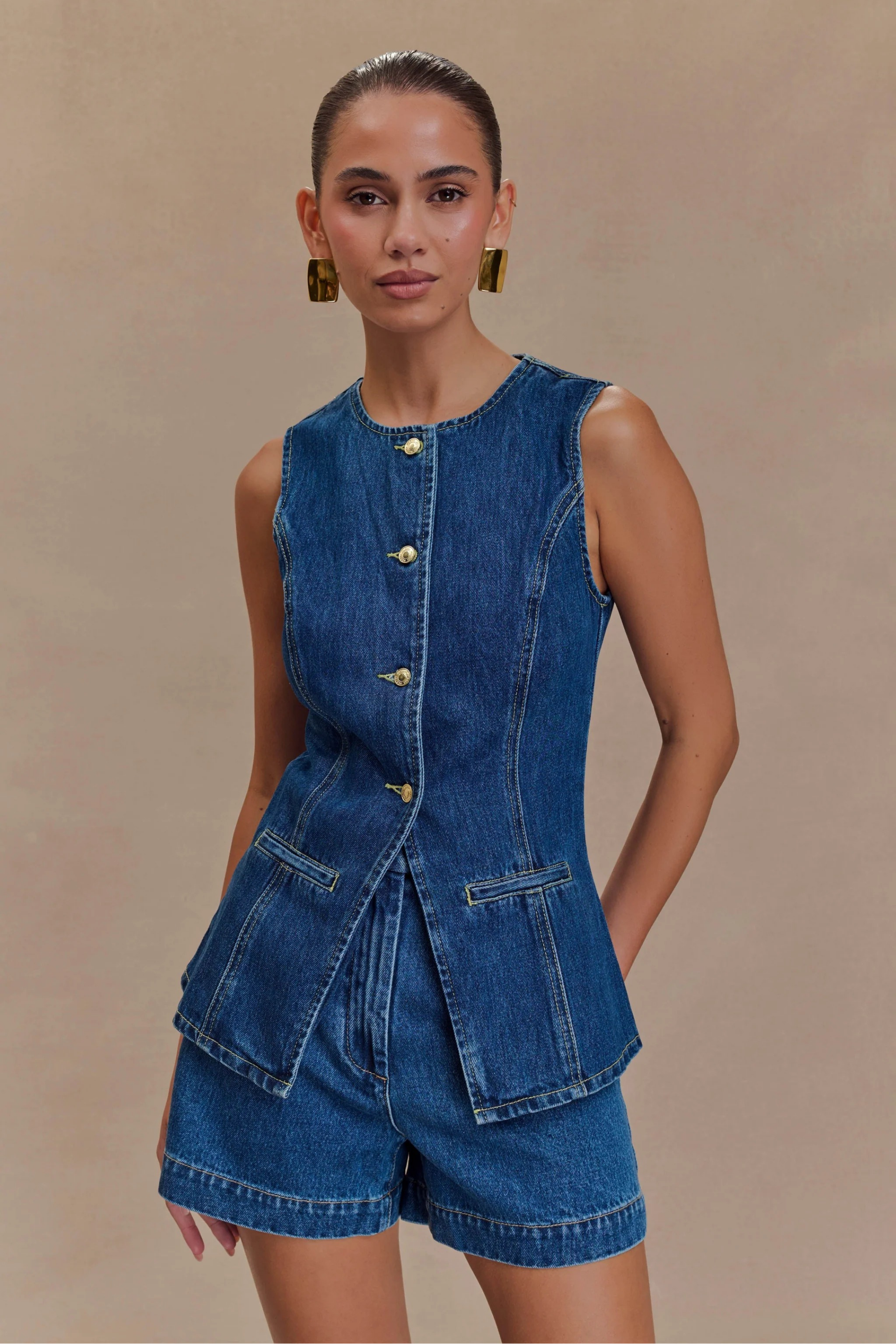 Denim Elegance Set