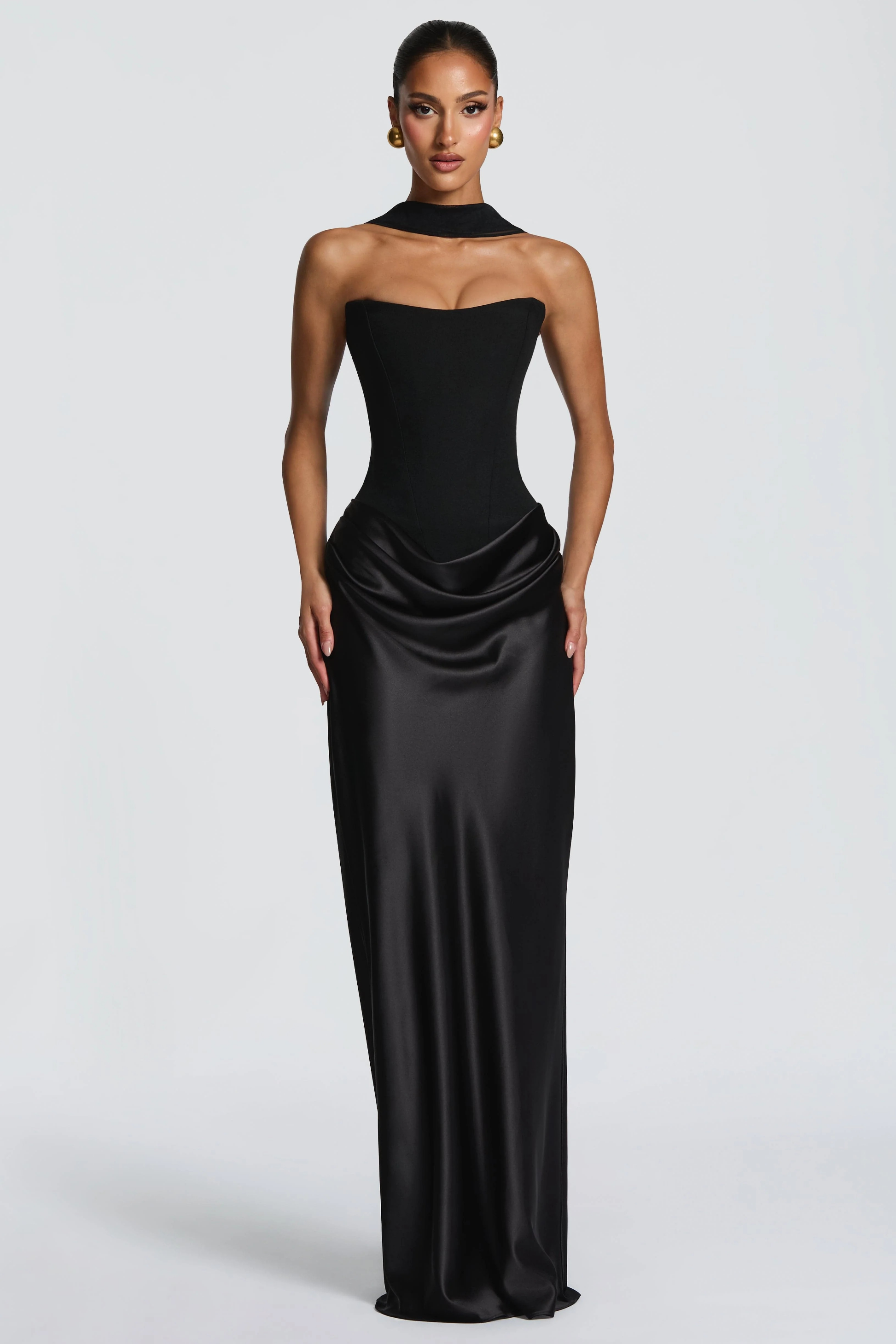 Velour Maxi Dress
