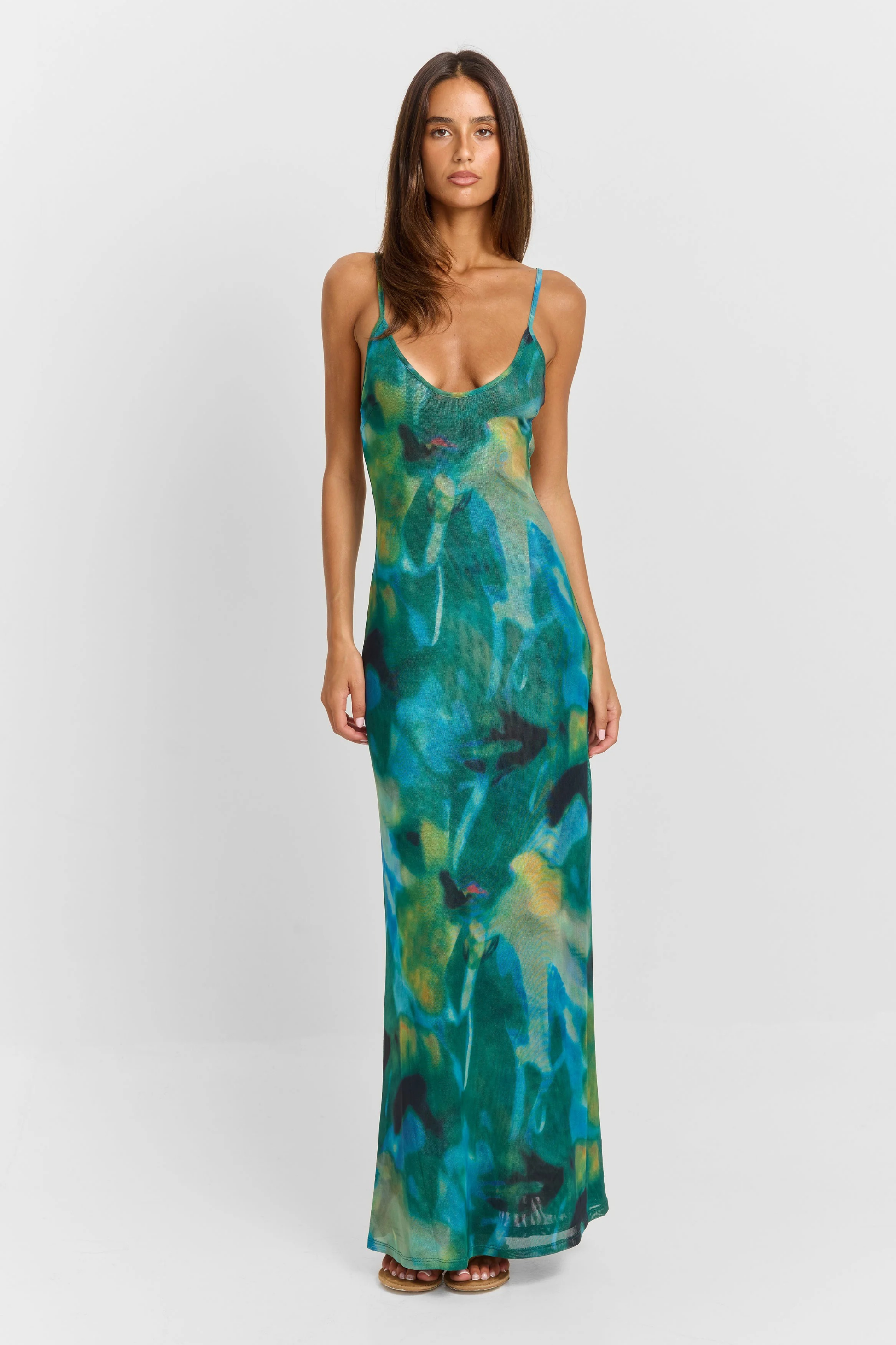 Ocean Mist Maxi Dress