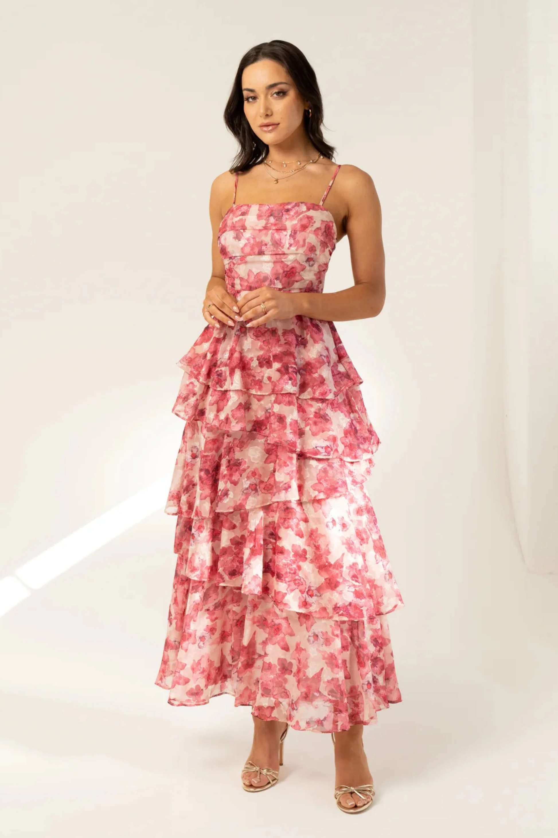 Blossom Garden Midi Dress