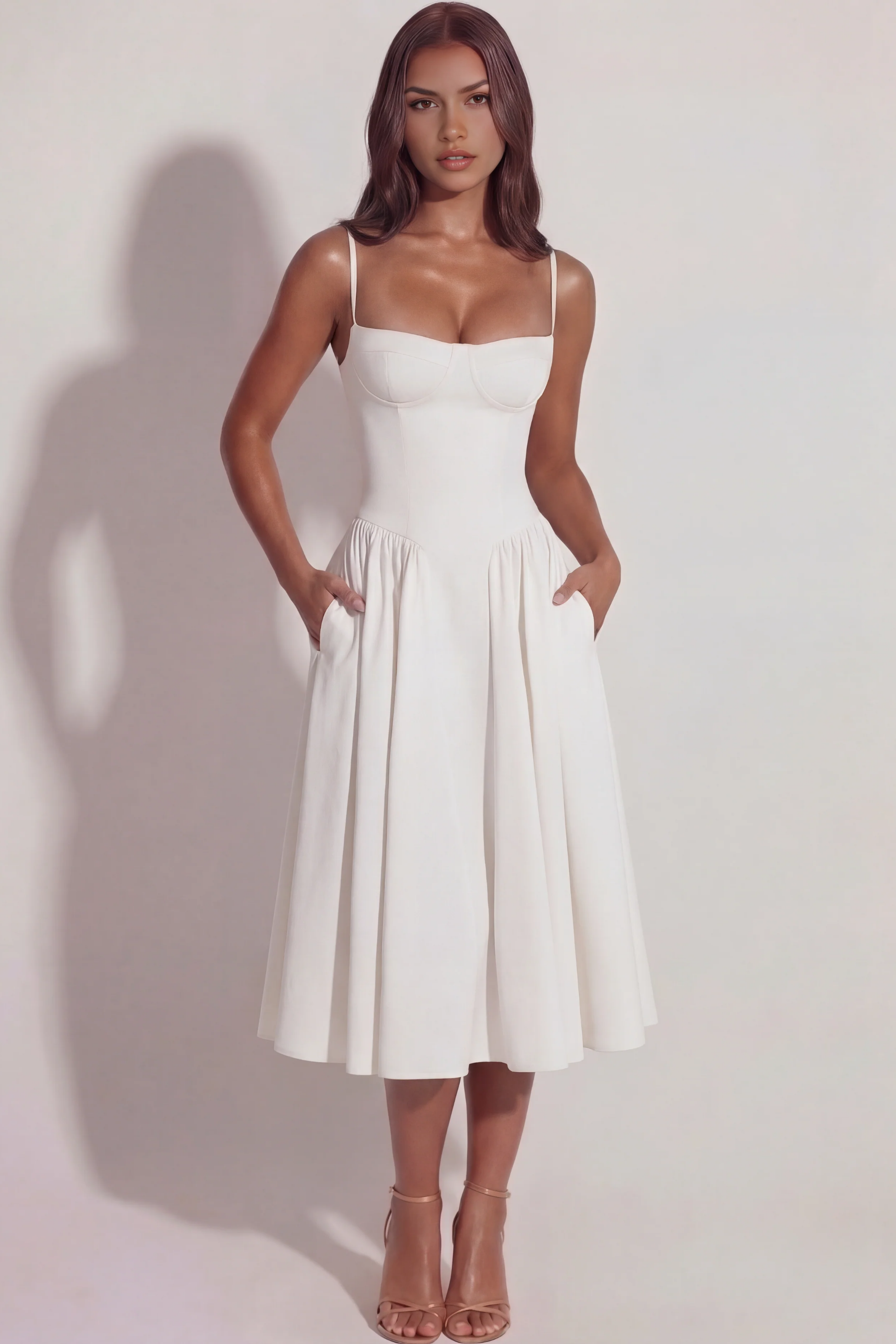 The Elara Midi Dress