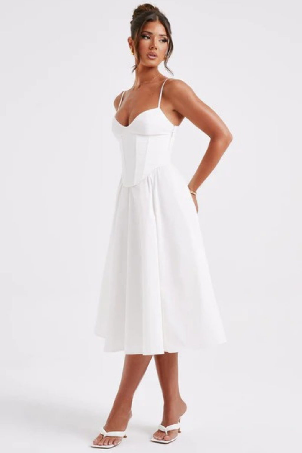 Belle Aura Midi Dress