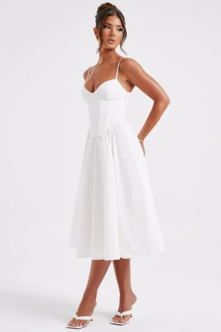 Belle Aura Midi Dress