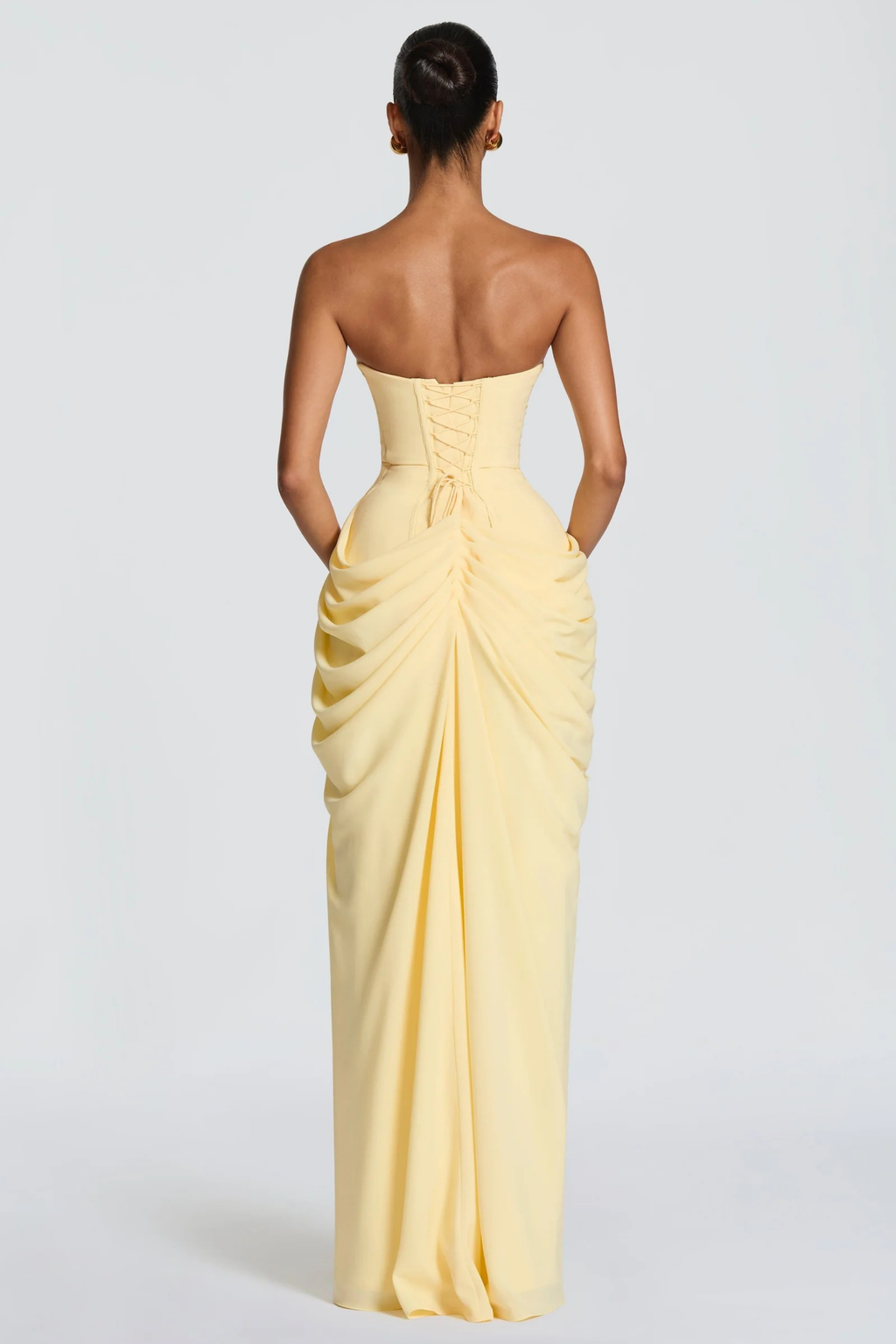 Golden Glow Maxi Dress