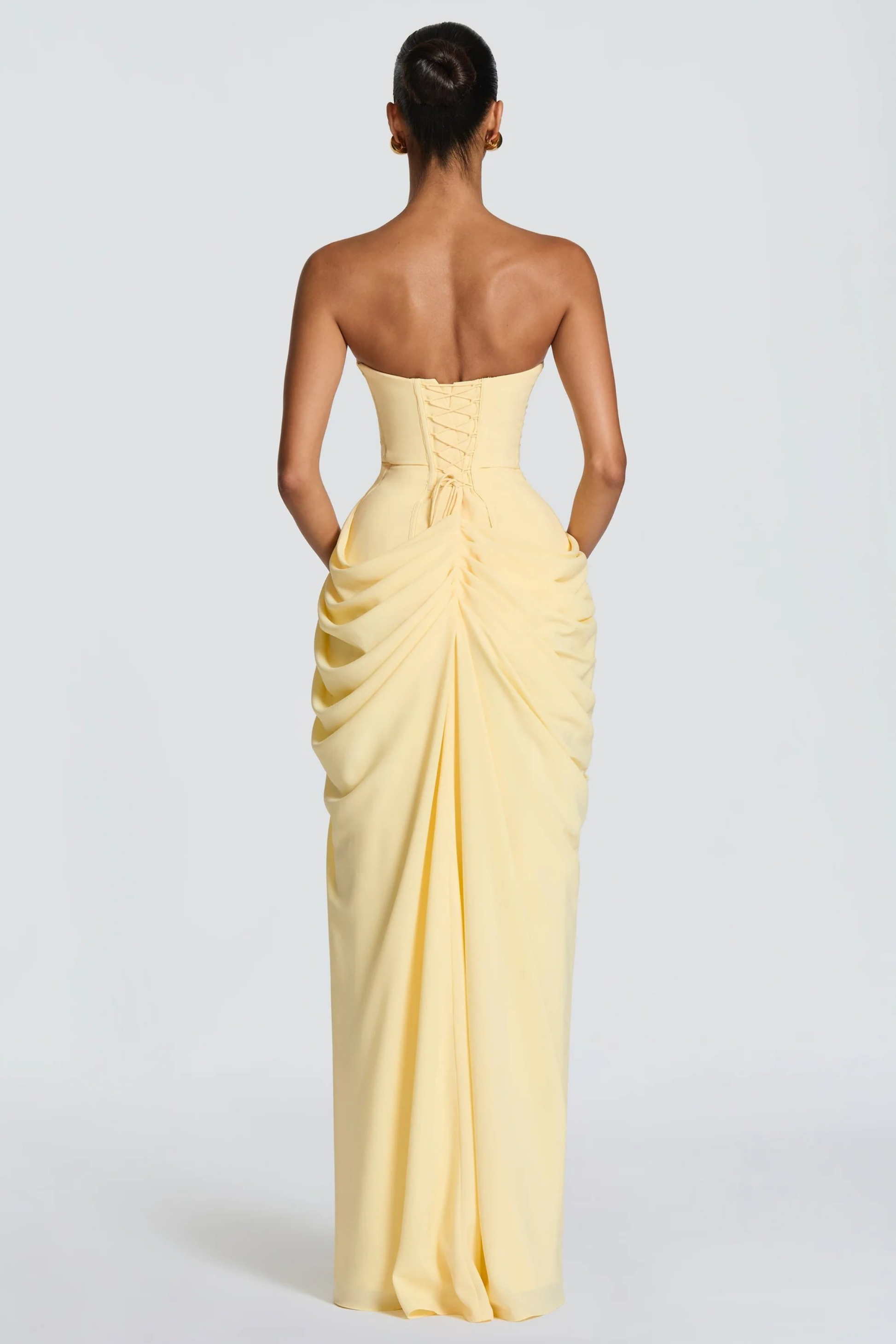 Golden Glow Maxi Dress