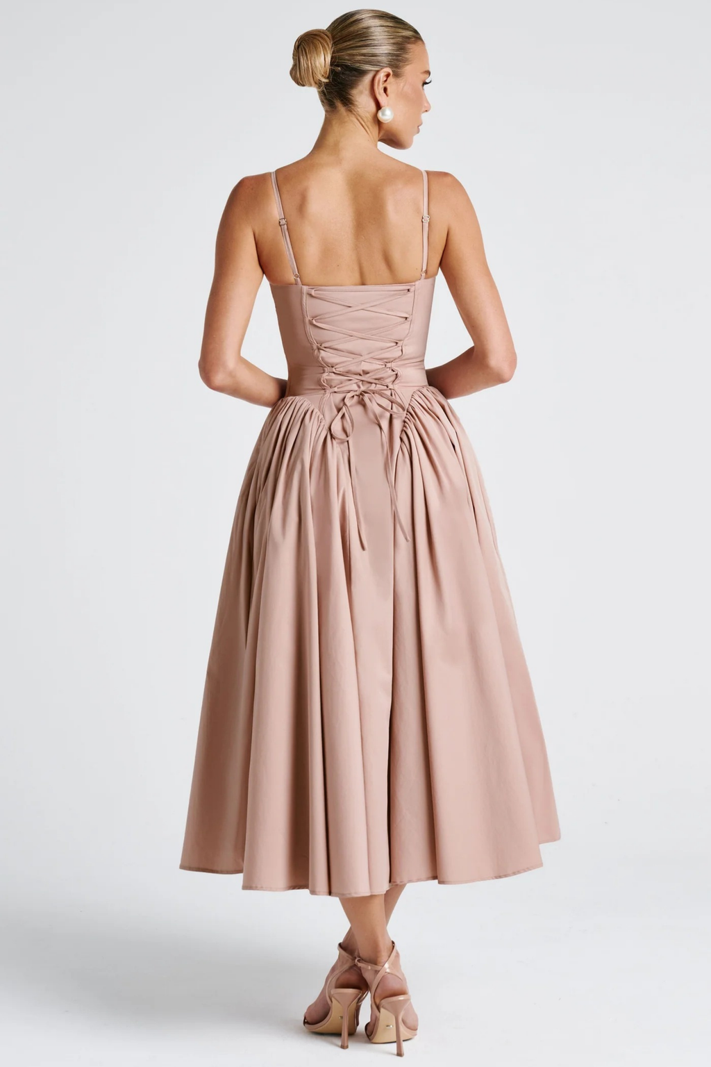 Blush Belle Midi Dress