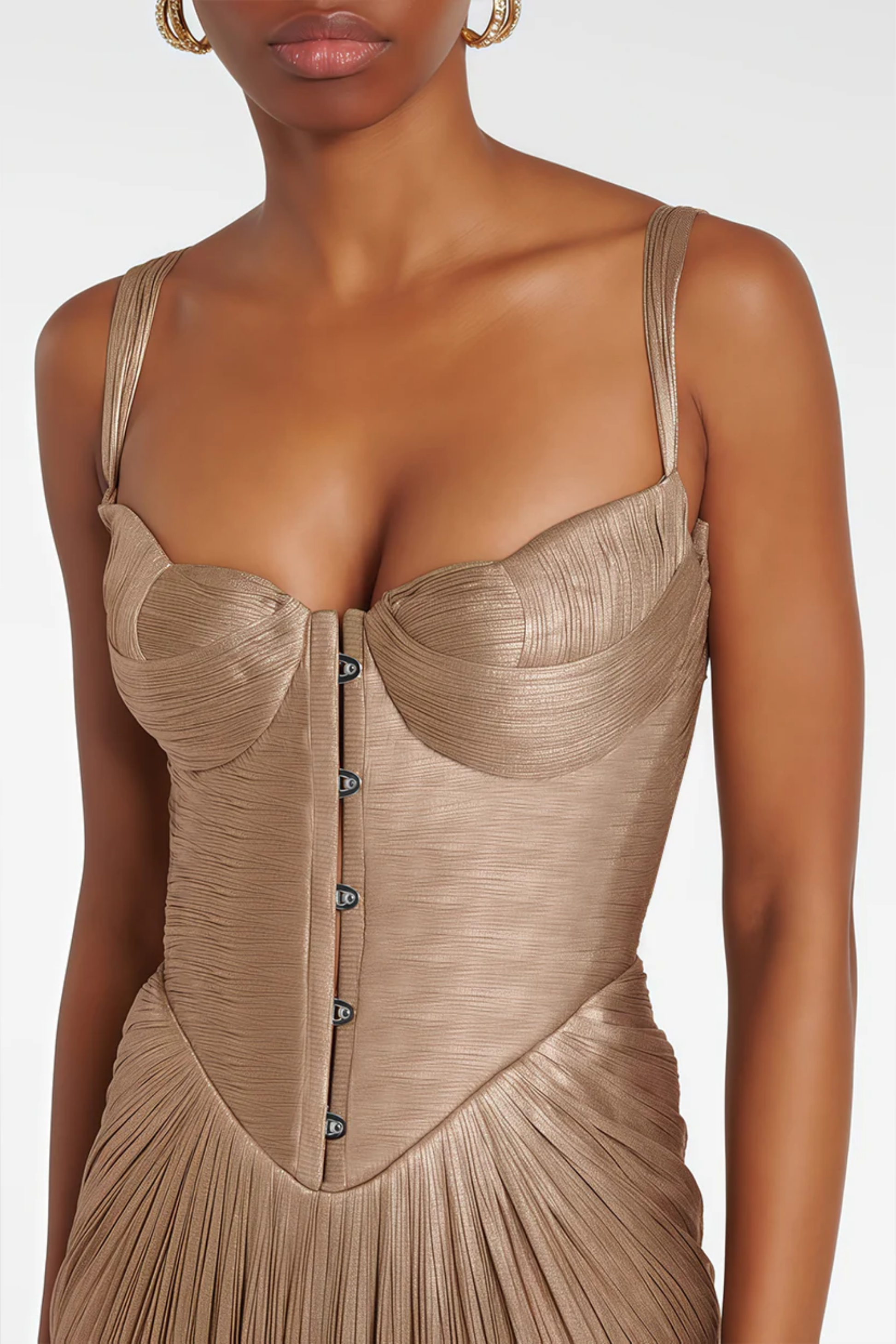 Sculpted Muse Maxi Dress