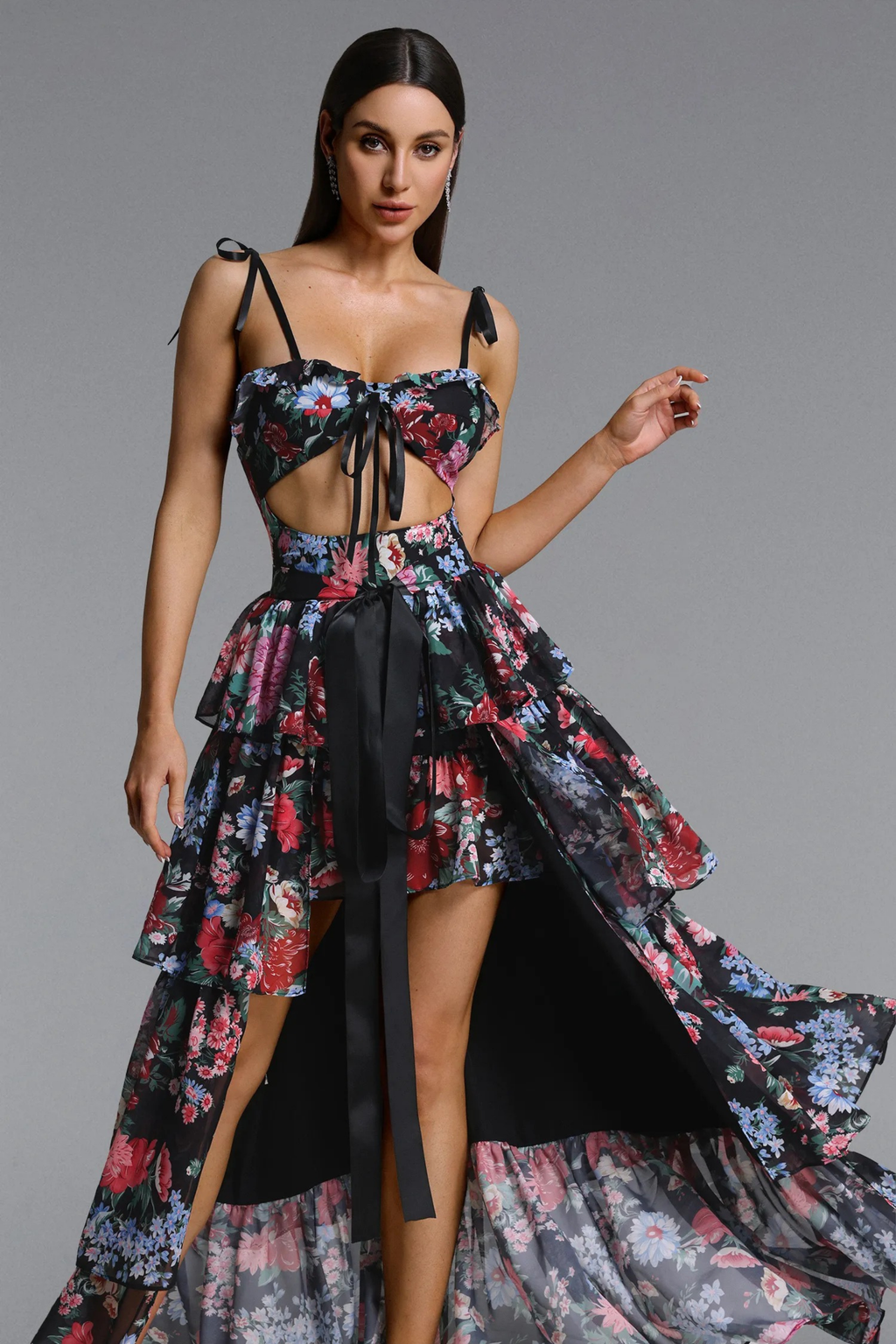 Floral Allure Maxi Dress
