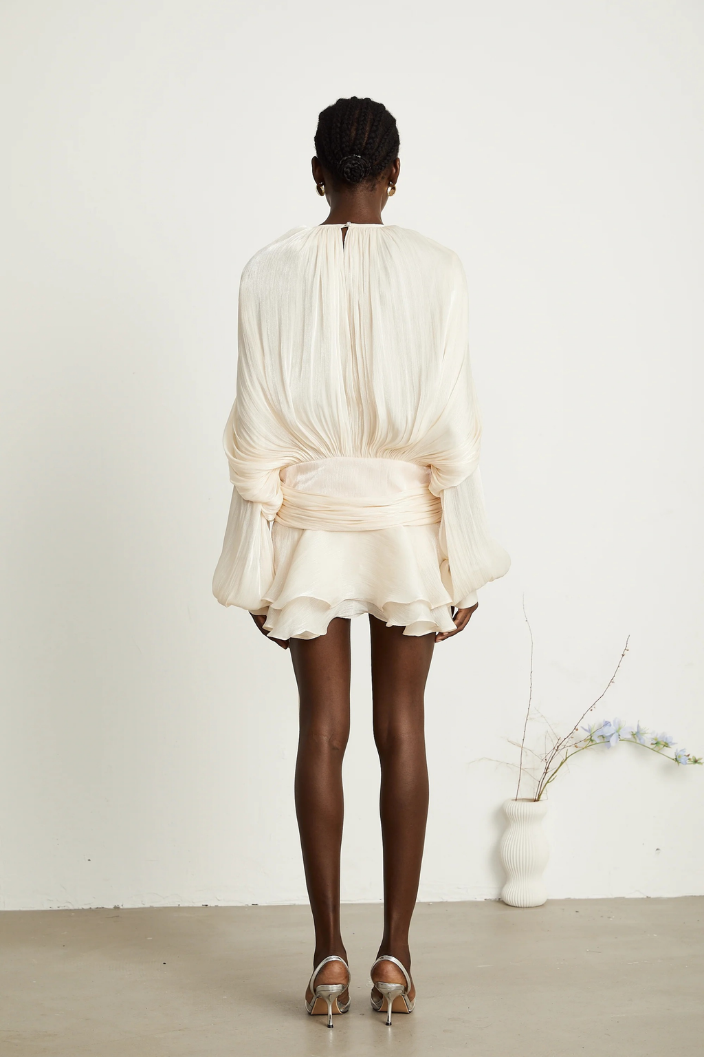 Cloud Silk Mini Dress