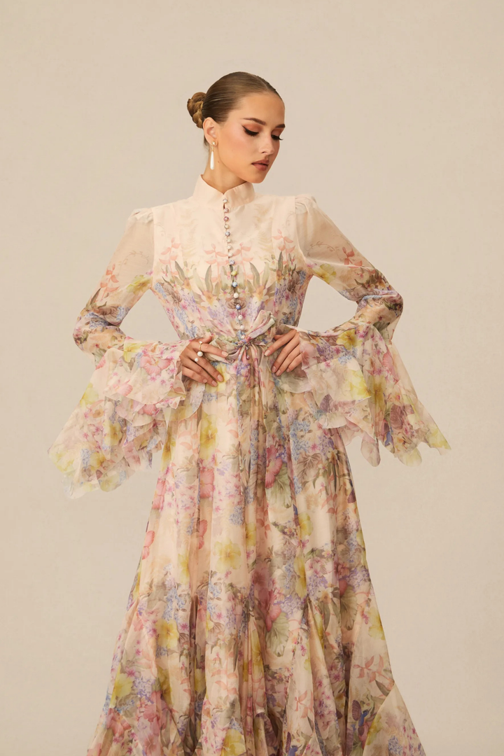 Maison Garden Maxi Dress