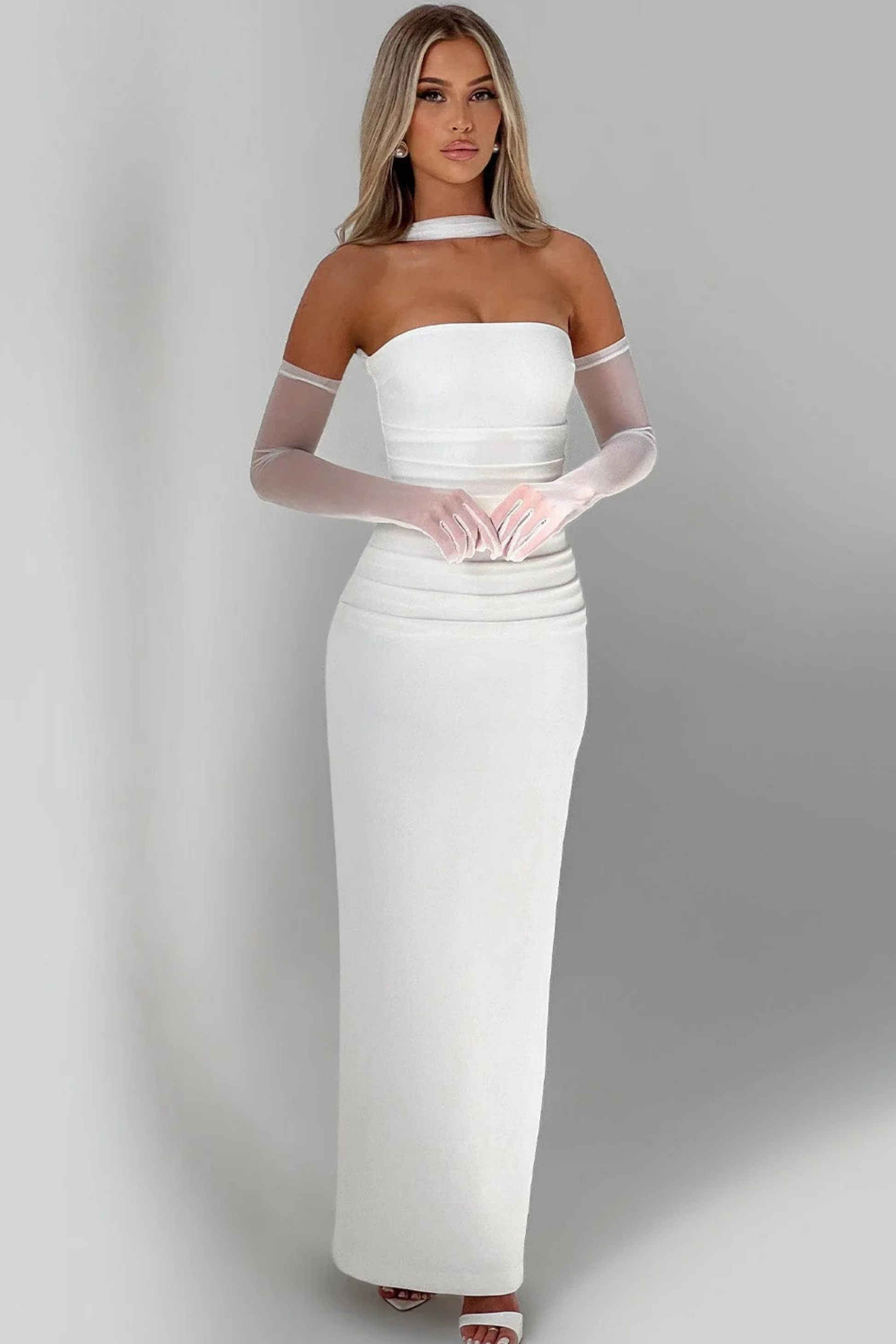 Pure Elegance Maxi Dress