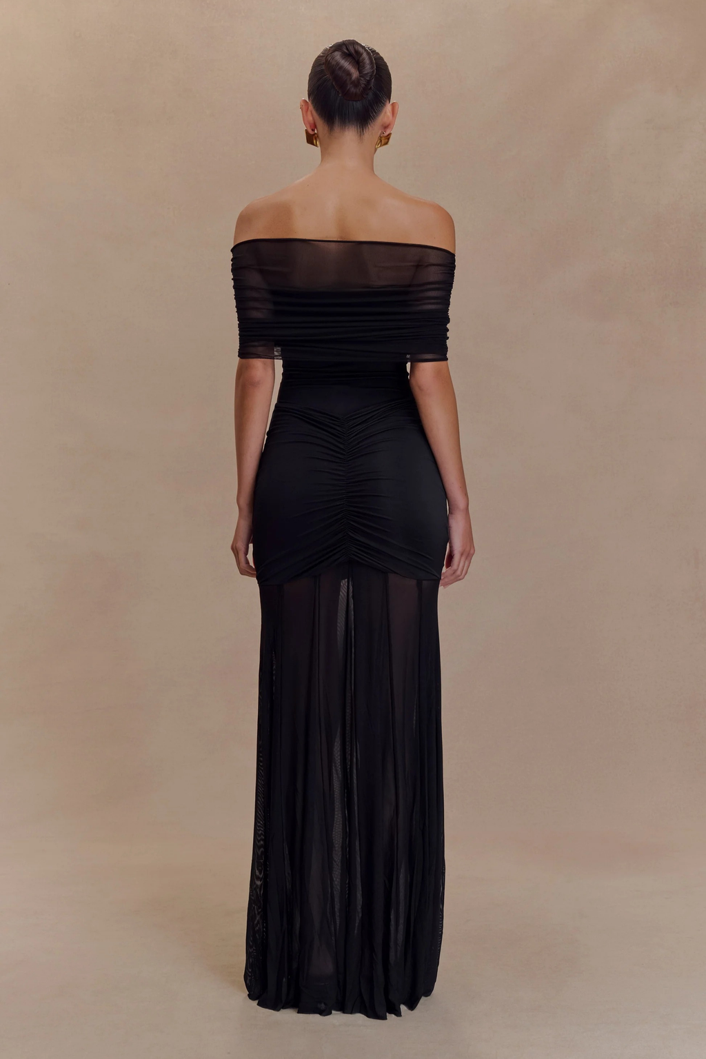 Midnight Illusion Maxi Dress