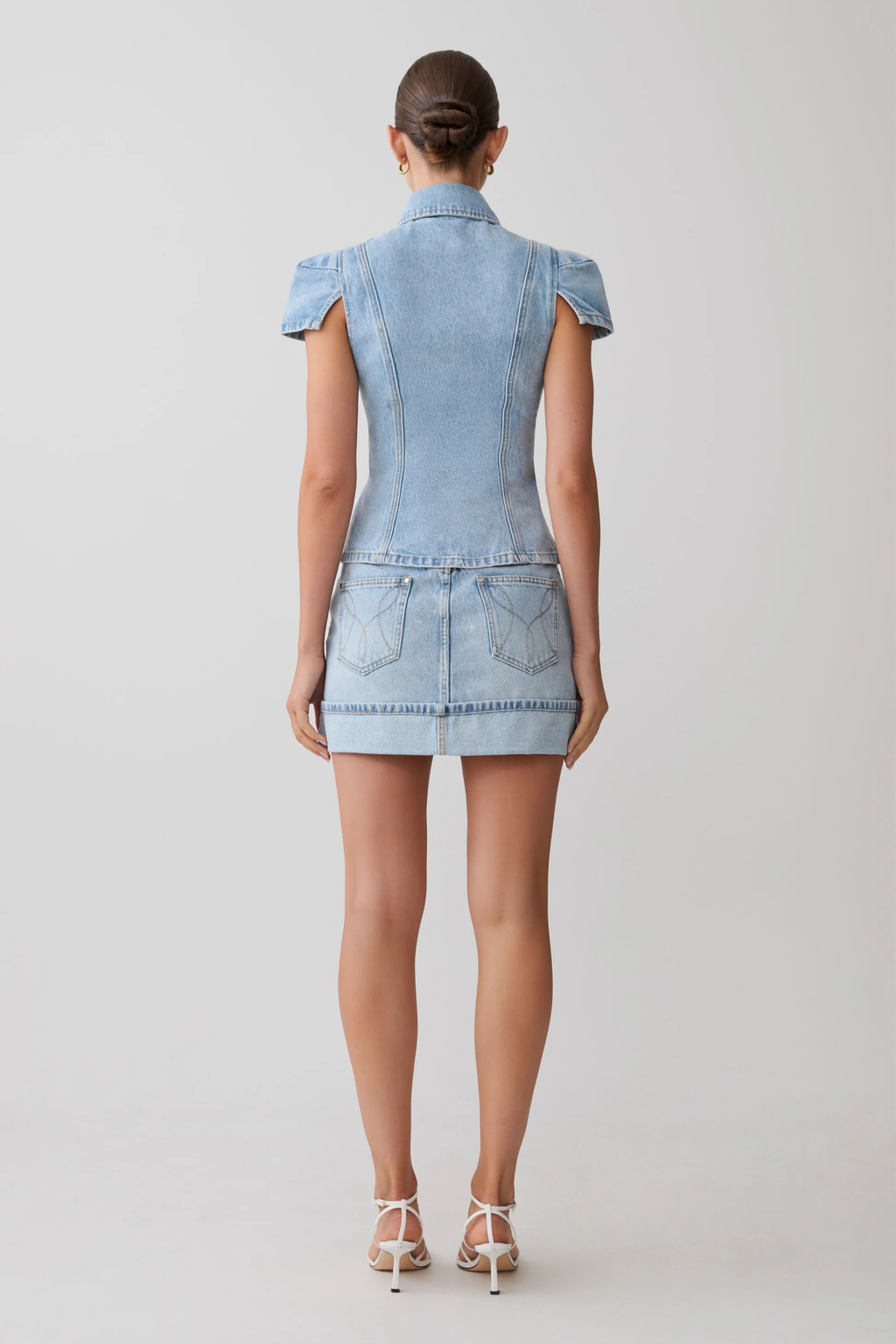 Denim Muse Corset Top
