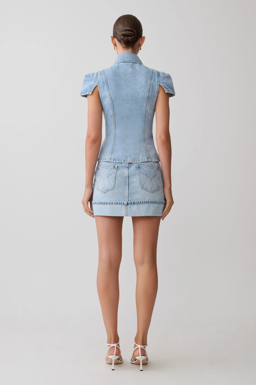 Denim Muse Corset Top
