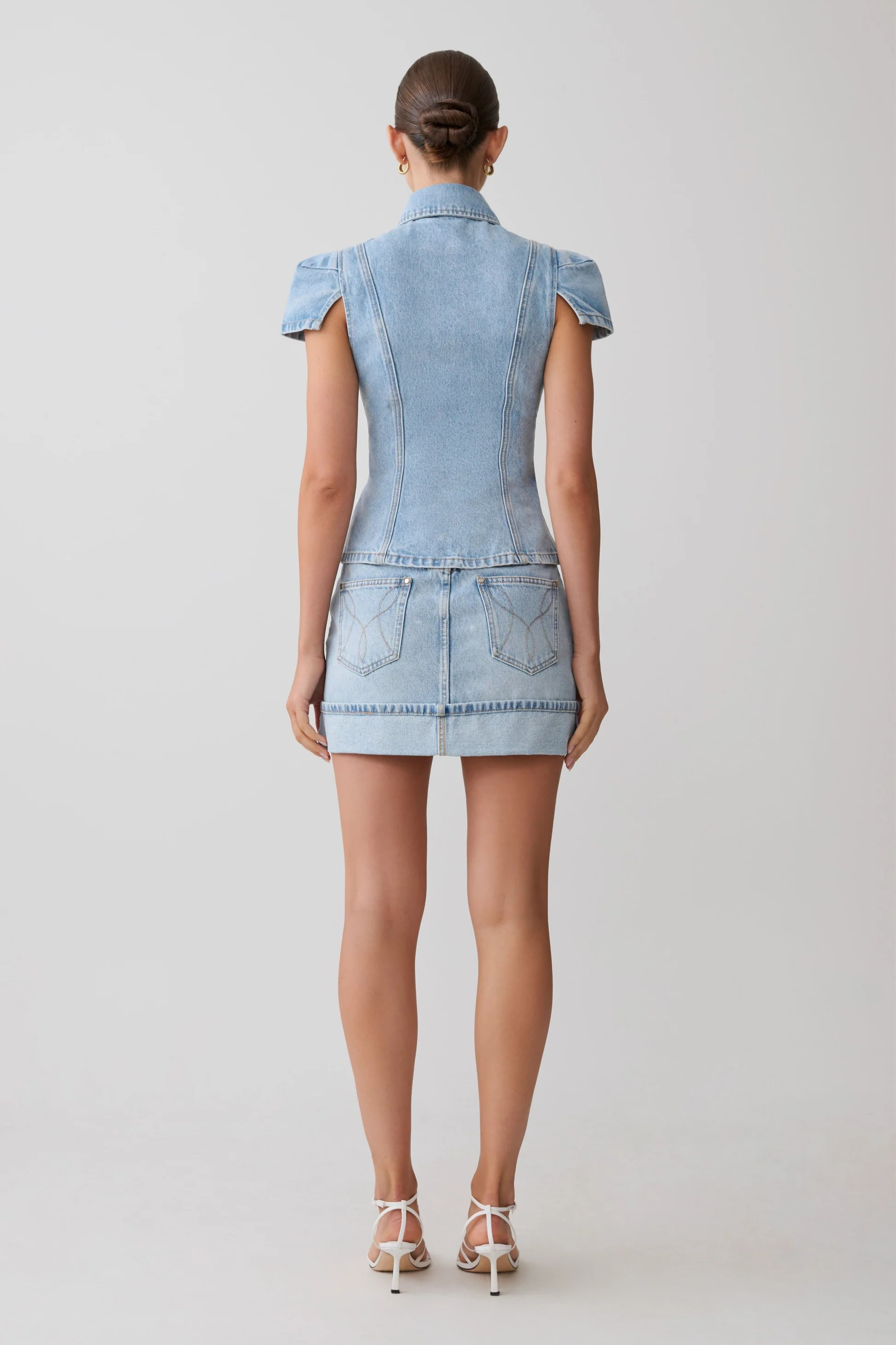 Denim Muse Corset Top